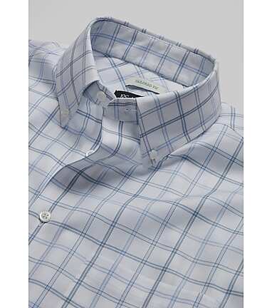 Reserve Collection Tailored Fit Check Dress Shirt Reserve Dress