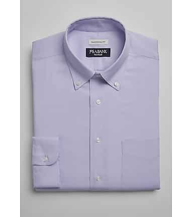 Big and tall store purple dress shirt