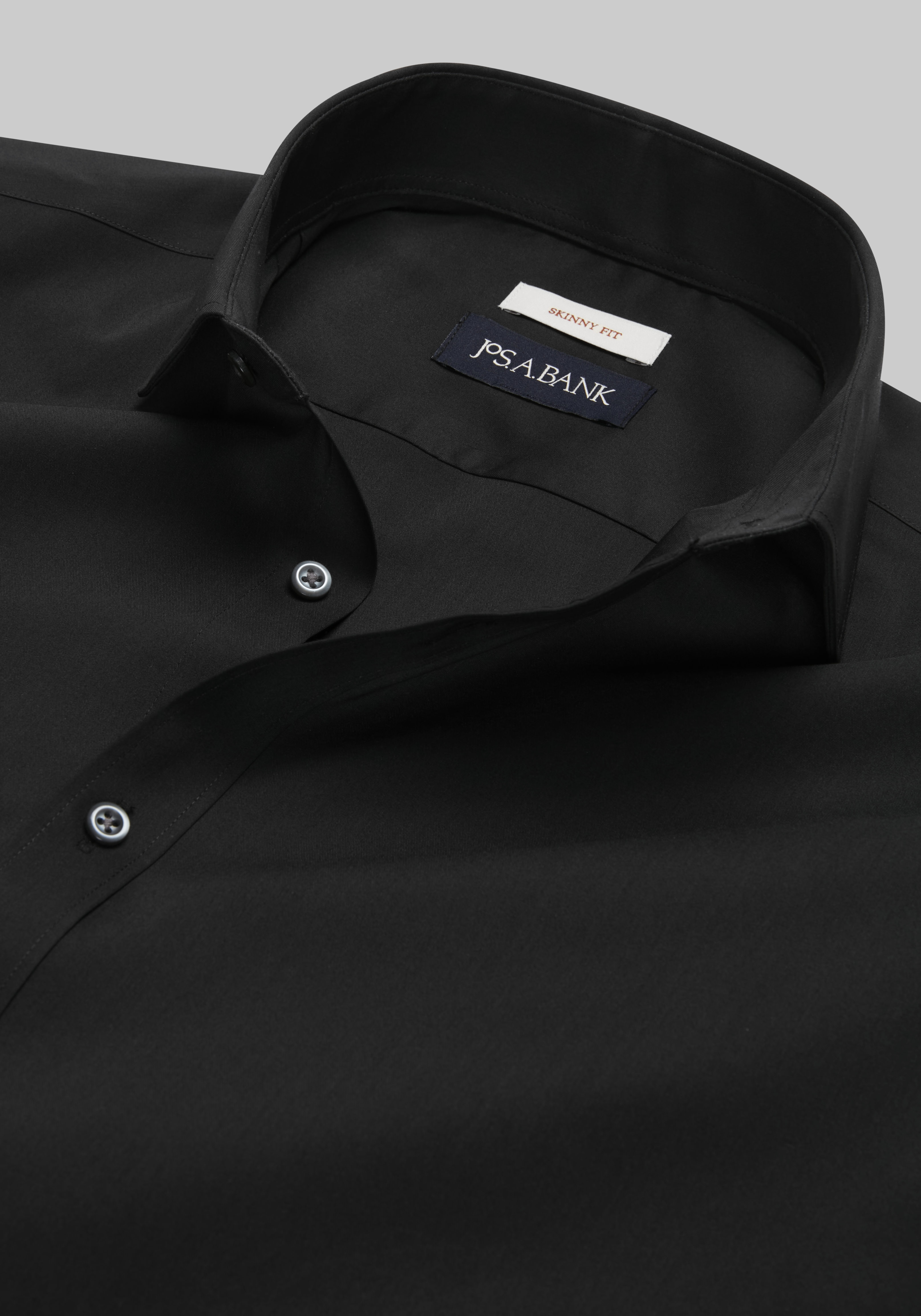 Jos. A. Bank Skinny Fit Solid Dress Shirt