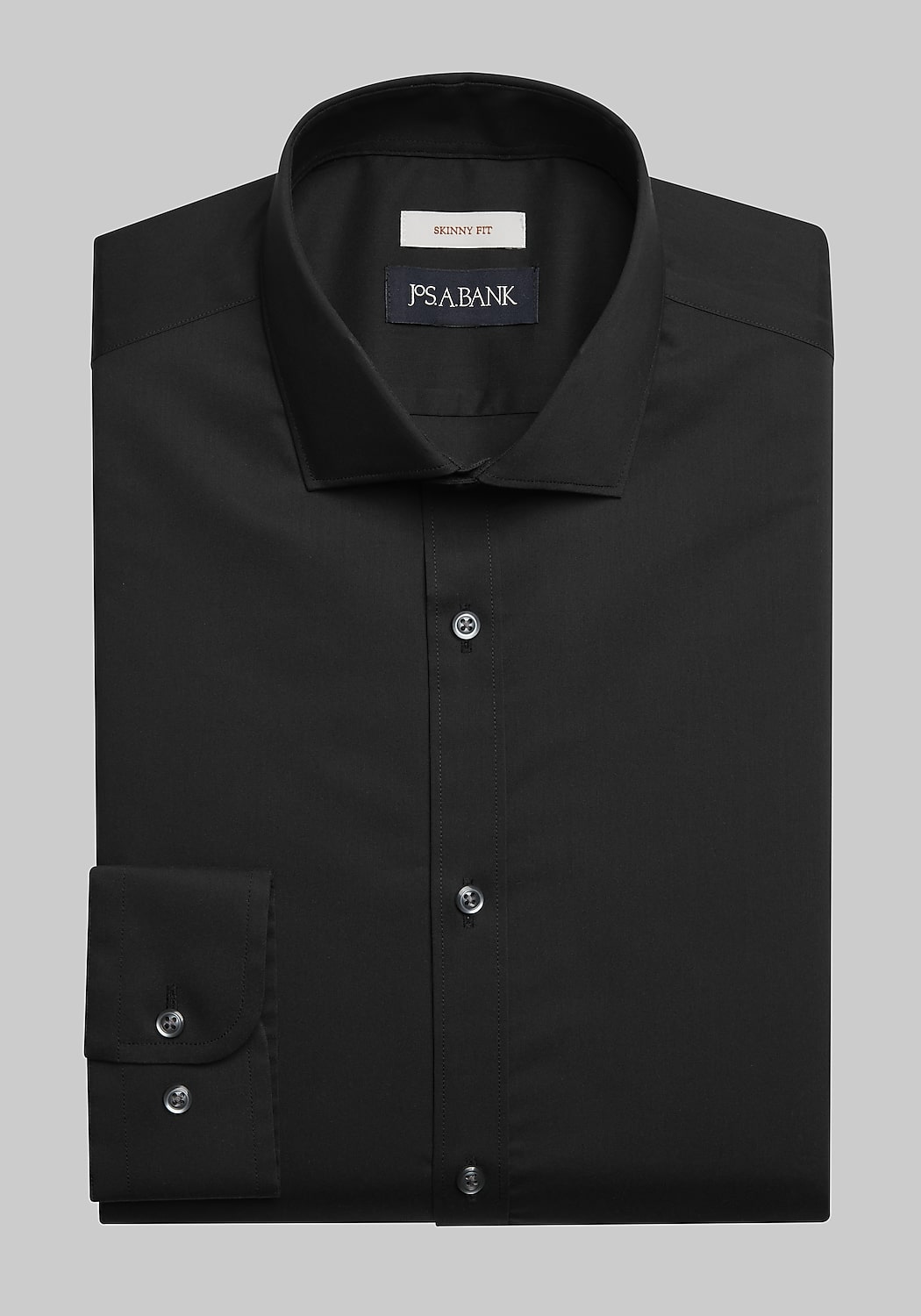 Jos. A. Bank Skinny Fit Solid Dress Shirt