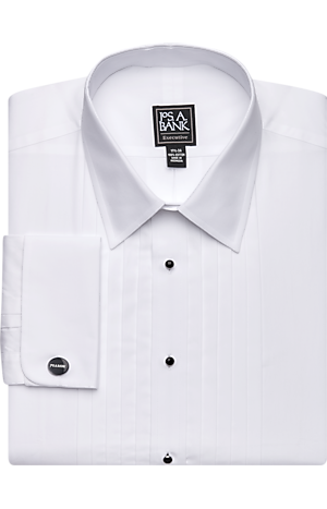 DTI GV Executive Mens Dress Shirt Pure Cotton Spread Collar French Cuff