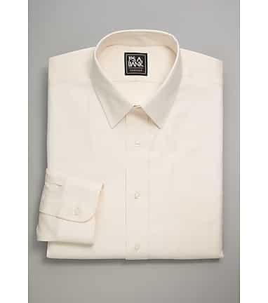 Traveler Collection Traditional Fit Point Collar Dress Shirt