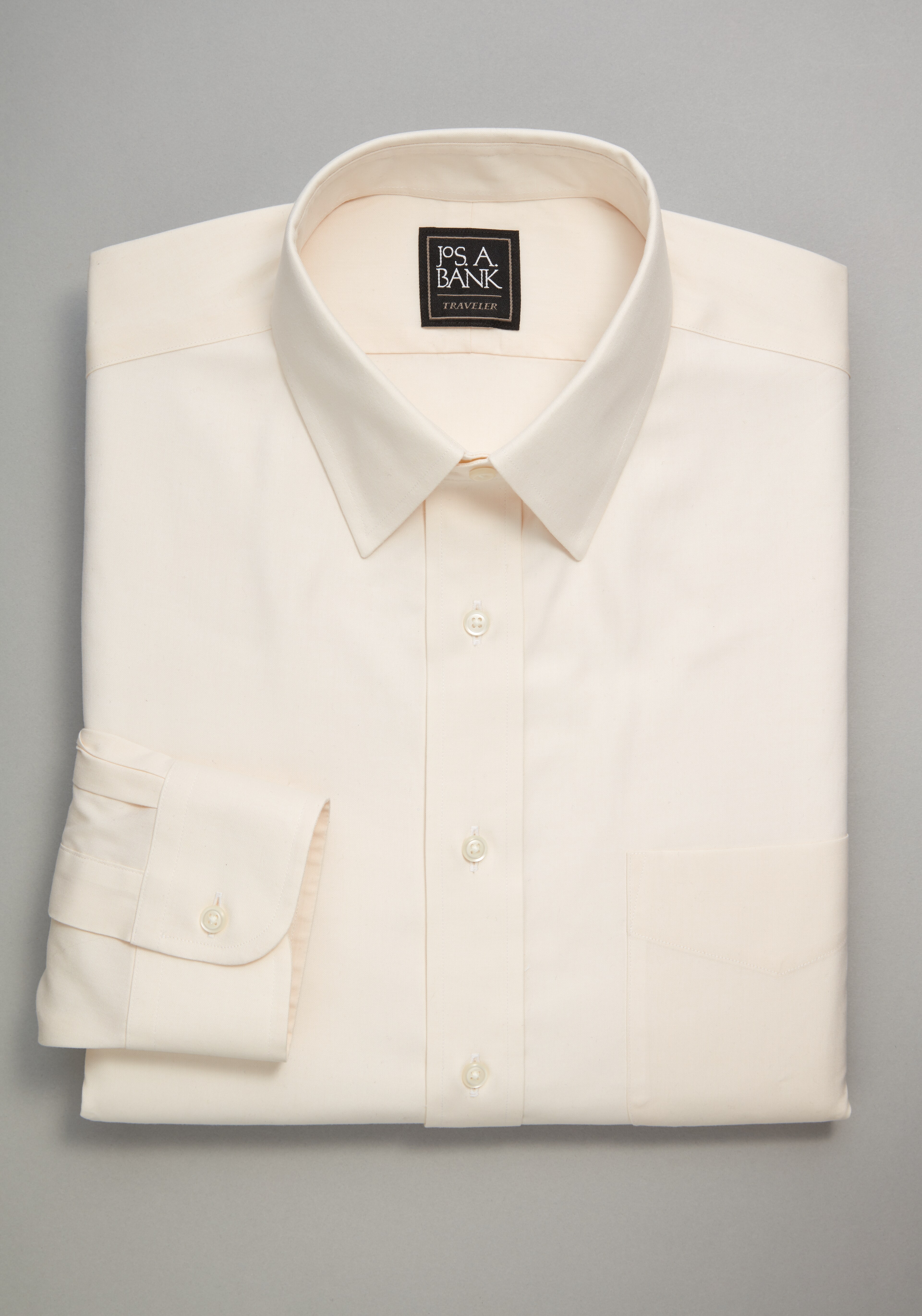 Traveler® Collection Traditional Fit Point Collar Dress Shirt - Big & Tall