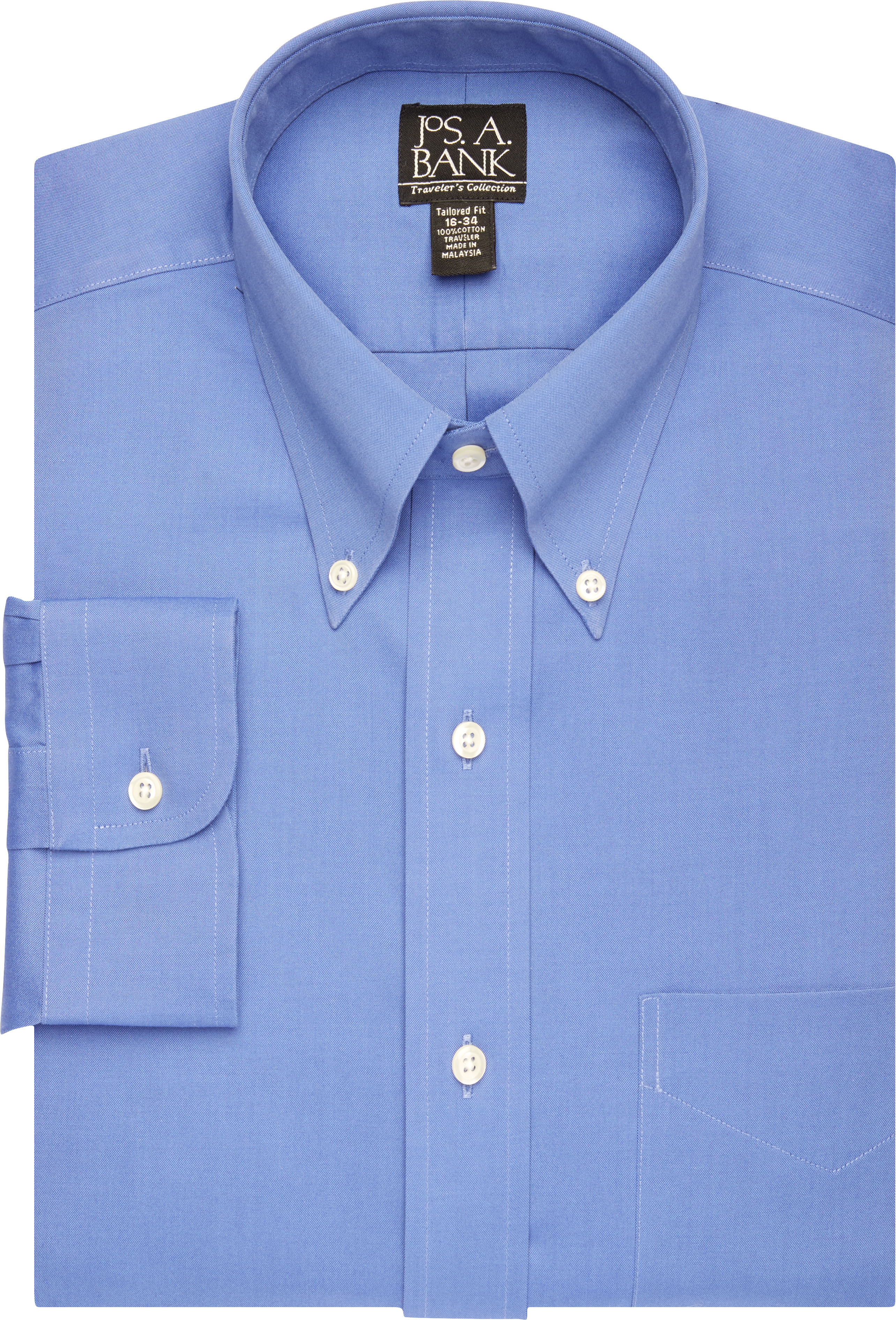 Men's Traveler Dress Shirts - Moisture Wicking & Wrinkle Free | JoS. A ...