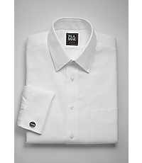 Details about   Mens Dress Shirts Dress Slim Fit French Cuff Formal With Cufflinks Shirts Tops