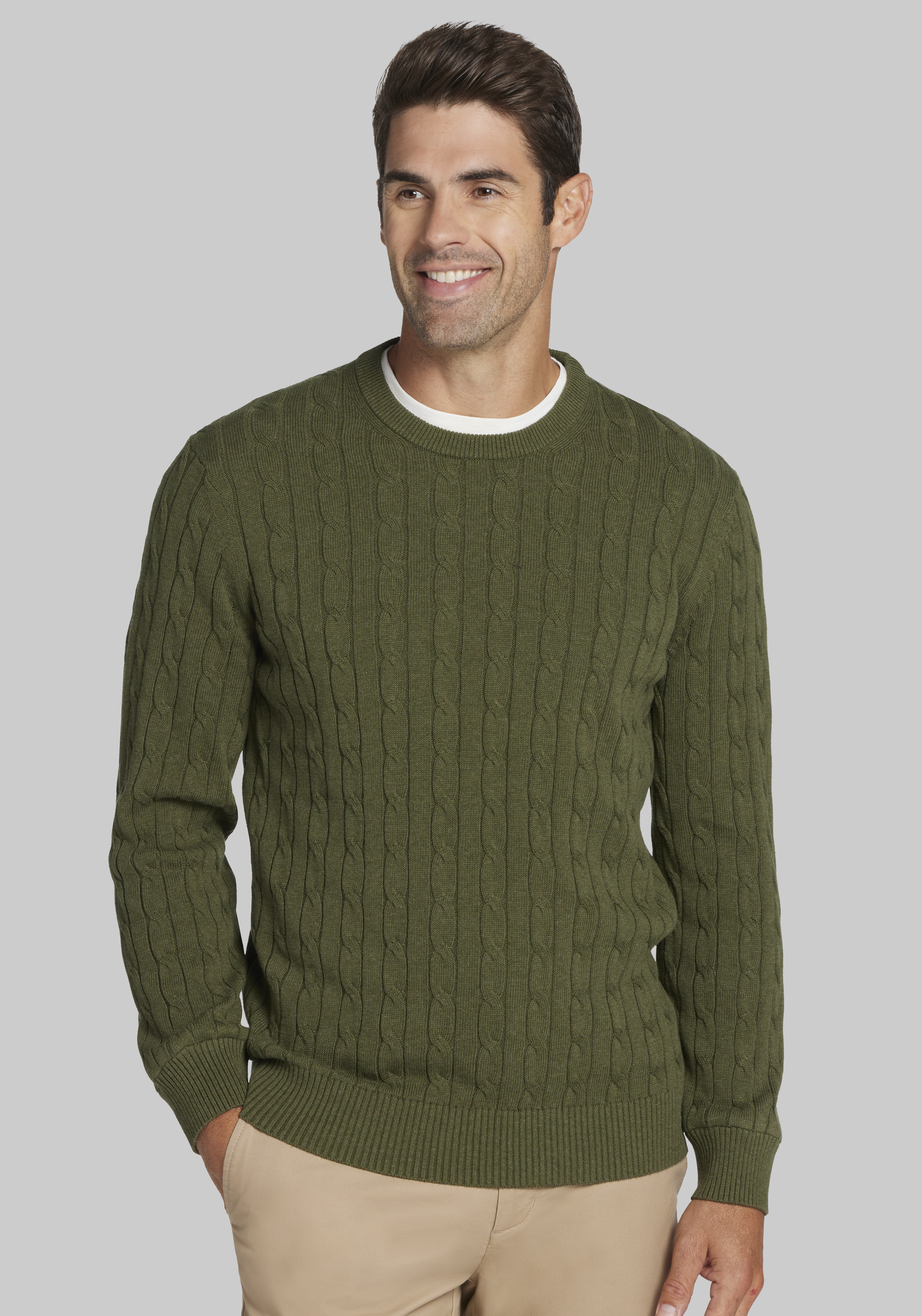 Joseph A Bank Cashmere store Ribbed Sweater