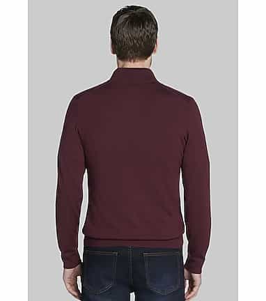 Jos a bank quarter zip sale
