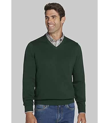 Jos a bank pima cotton sweater cheap