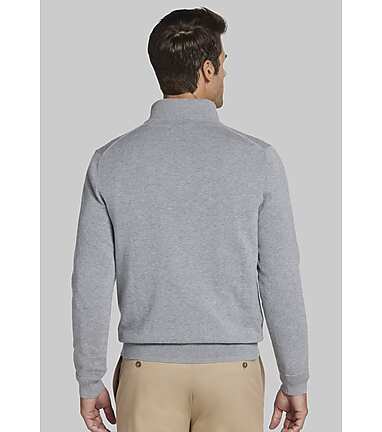 Jos. A Bank Pima Cotton Quarter Zip Sweater Jos. A. Bank Comfort Stretch Sweaters Jos A Bank