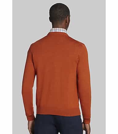 Jos a bank merino wool sweater sales