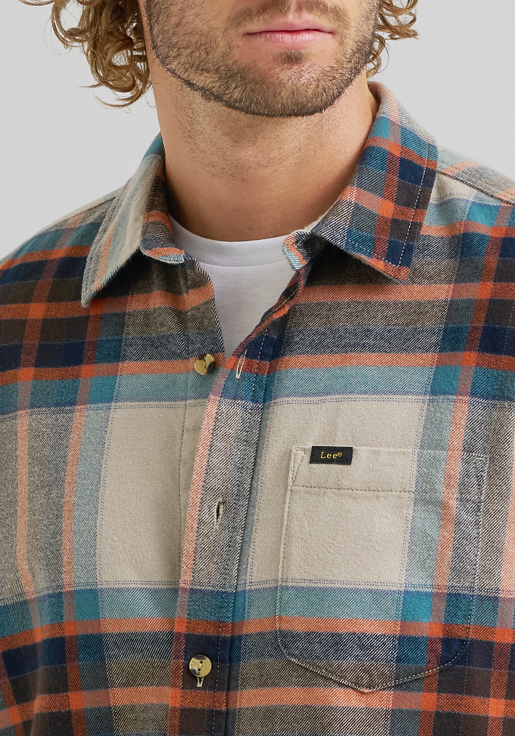 Lee Legendary Tailored Fit All-Purpose Flannel Shirt