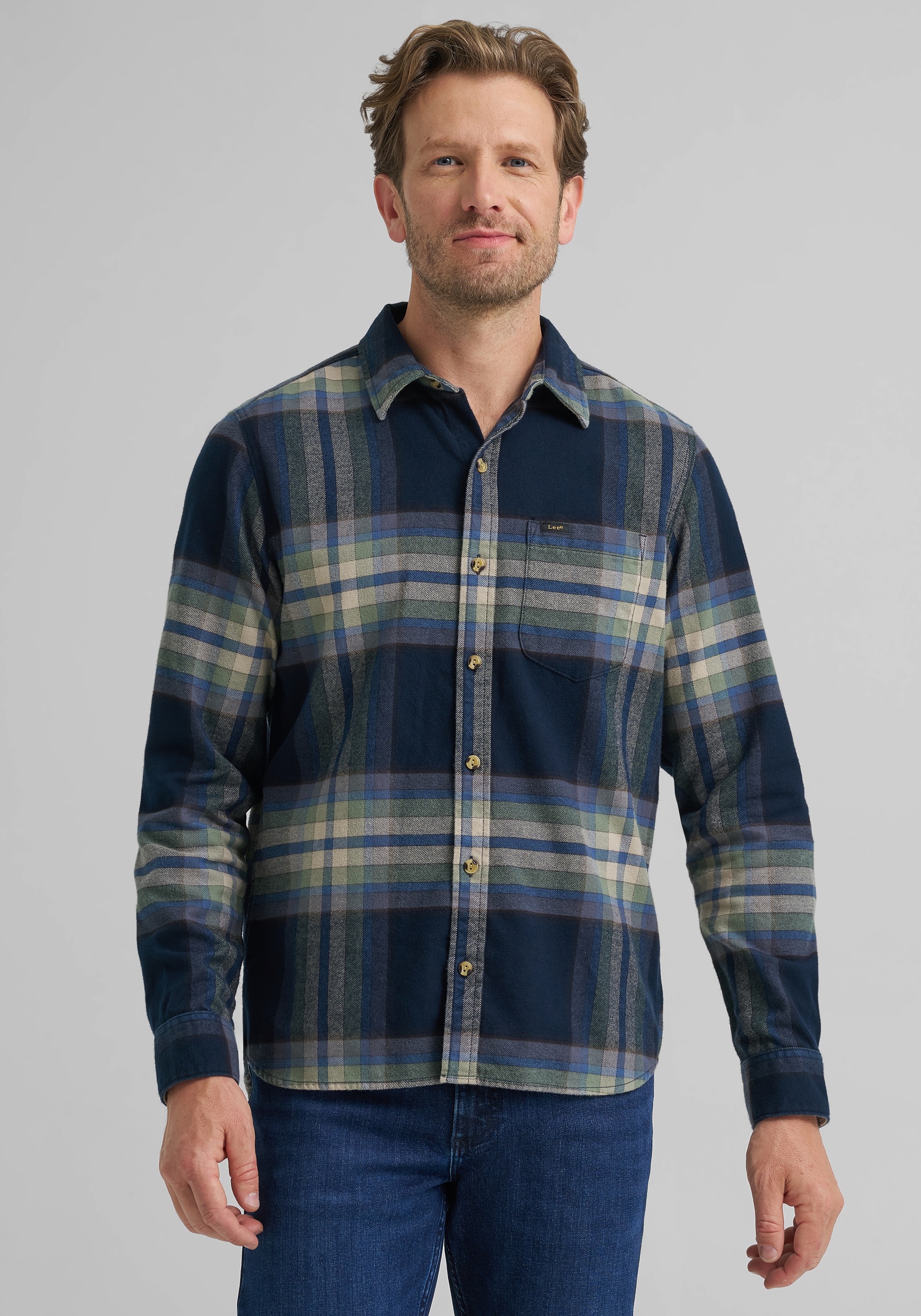 Lee Legendary Tailored Fit All-Purpose Flannel Shirt