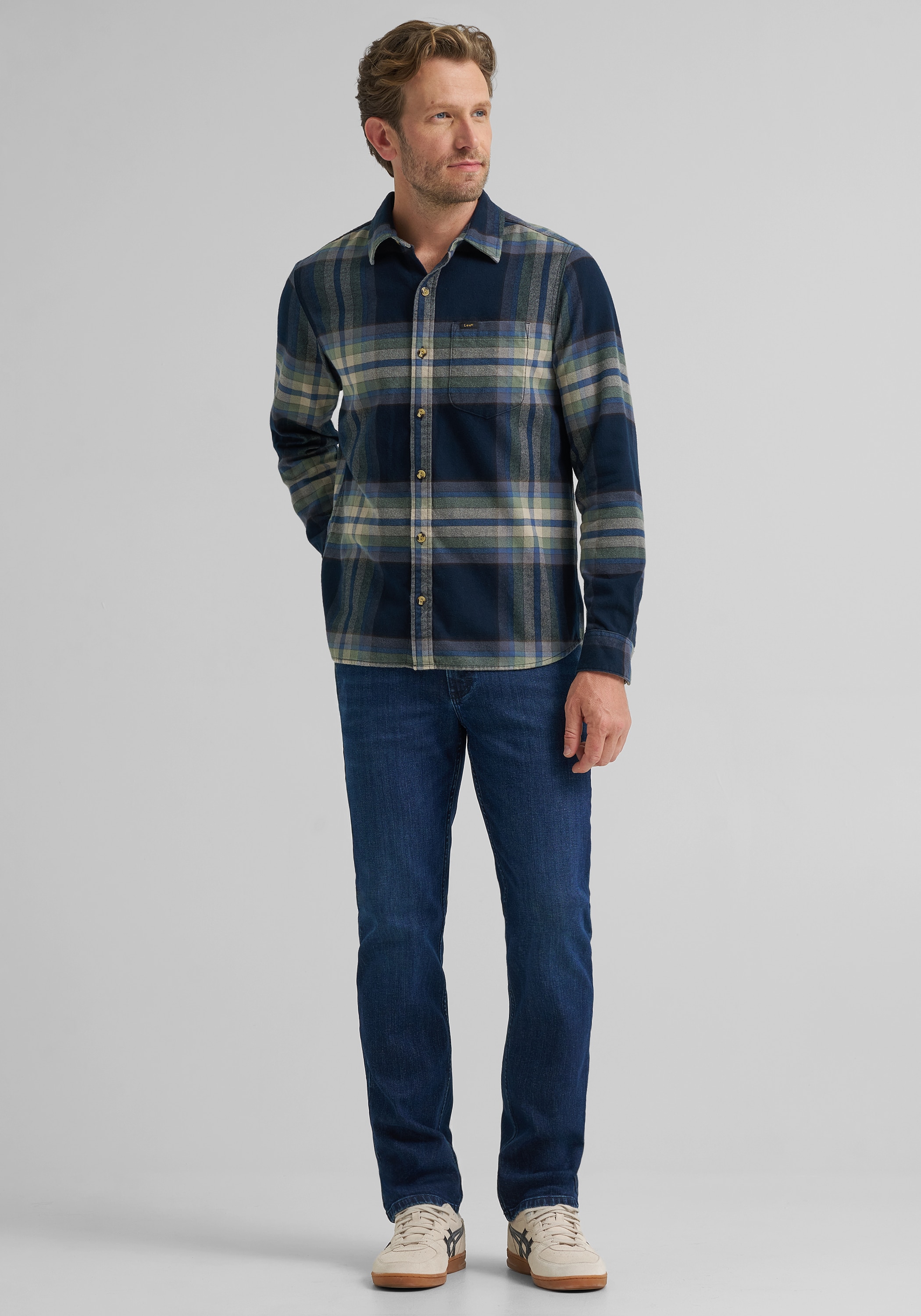 Lee Legendary Tailored Fit All-Purpose Flannel Shirt