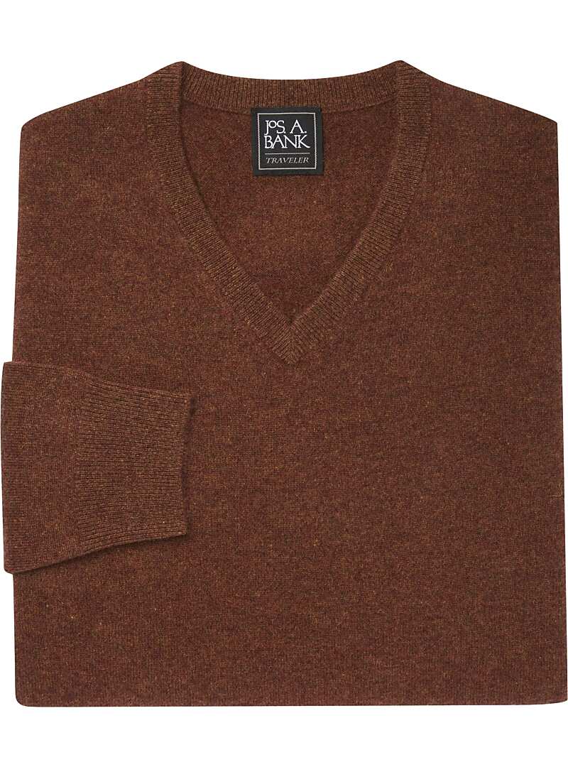 Traveler Collection VNeck Cashmere Sweater Big & Tall CLEARANCE