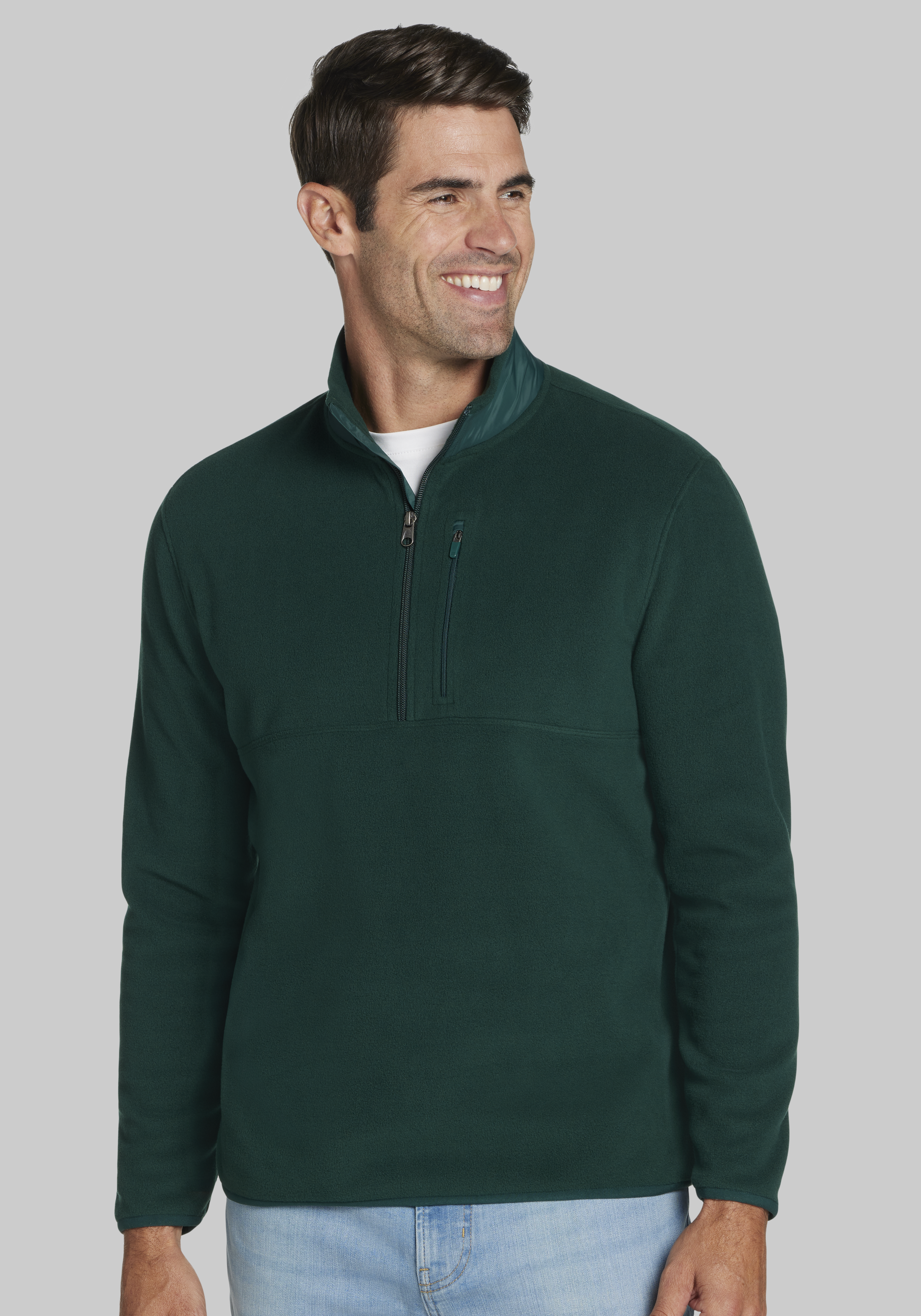 Jos a bank quarter zip clearance