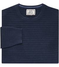 Image of 1905 Collection Cotton Crew Neck Men's Sweater - Big & Tall CLEARANCE