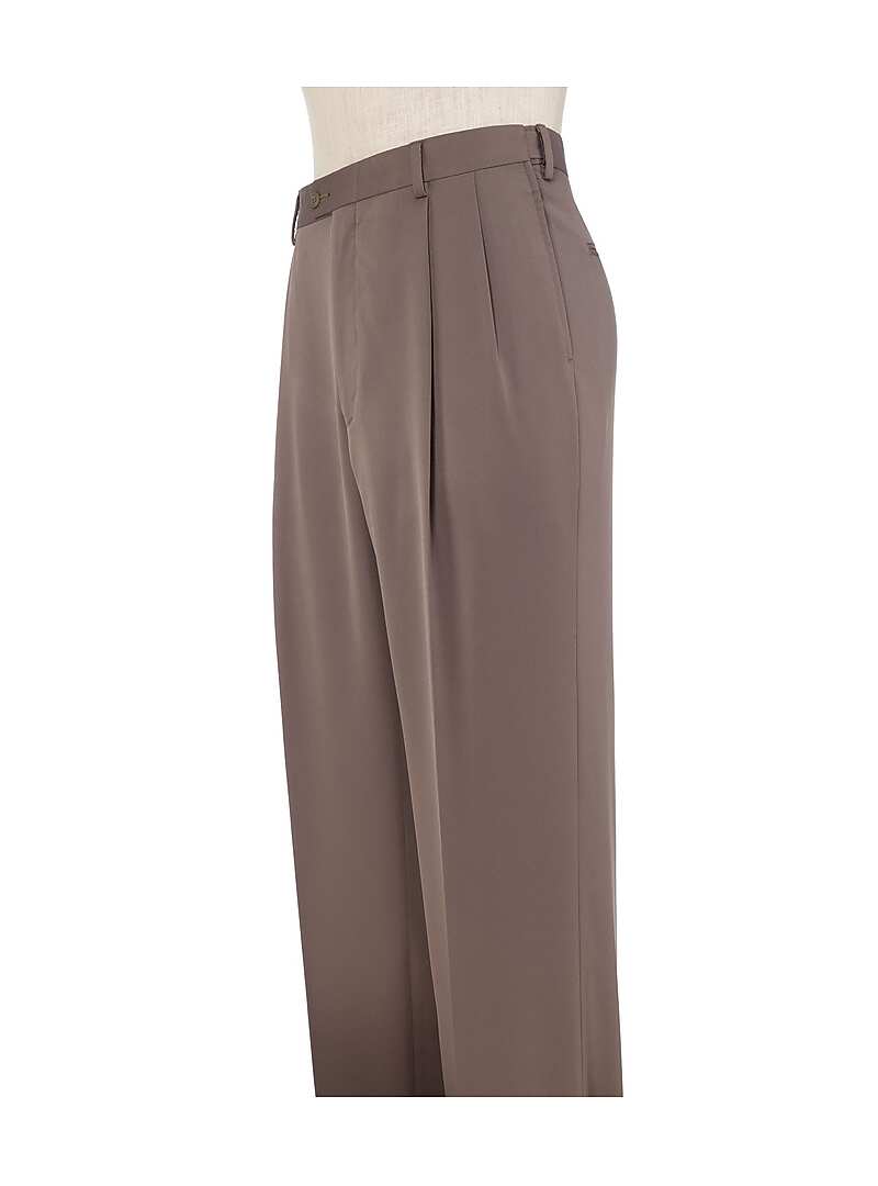 David Leadbetter Traditional Fit Pleated Golf Pants CLEARANCE Pants