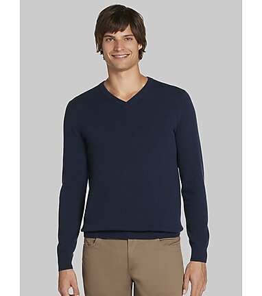 Reserve Collection V Neck Cashmere Sweater Jos. A. Bank Comfort Stretch Sweaters Jos A Bank