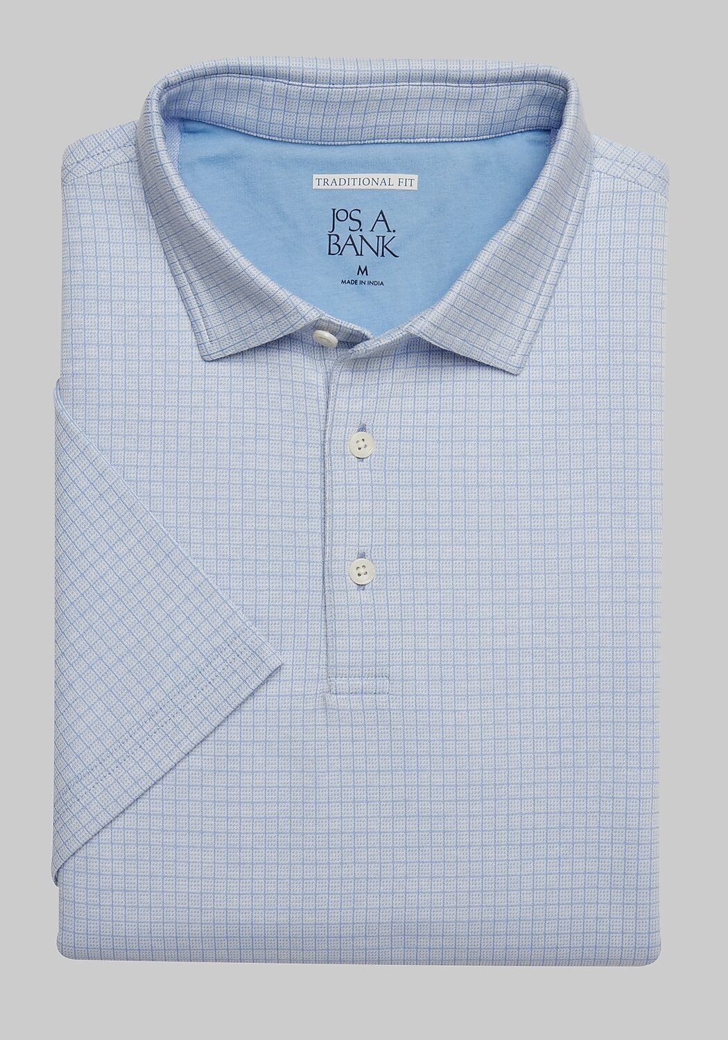 Jos. A. Bank Traditional Fit Square Jacquard Polo CLEARANCE All