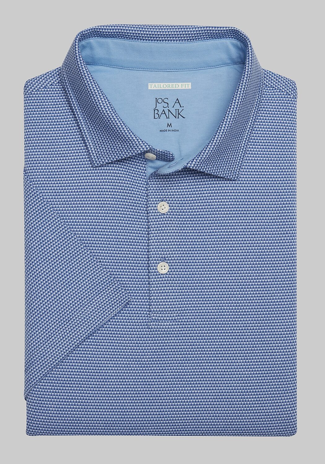 Jos. A. Bank Tailored Fit Diamond Jacquard Polo Memorial Day Deals