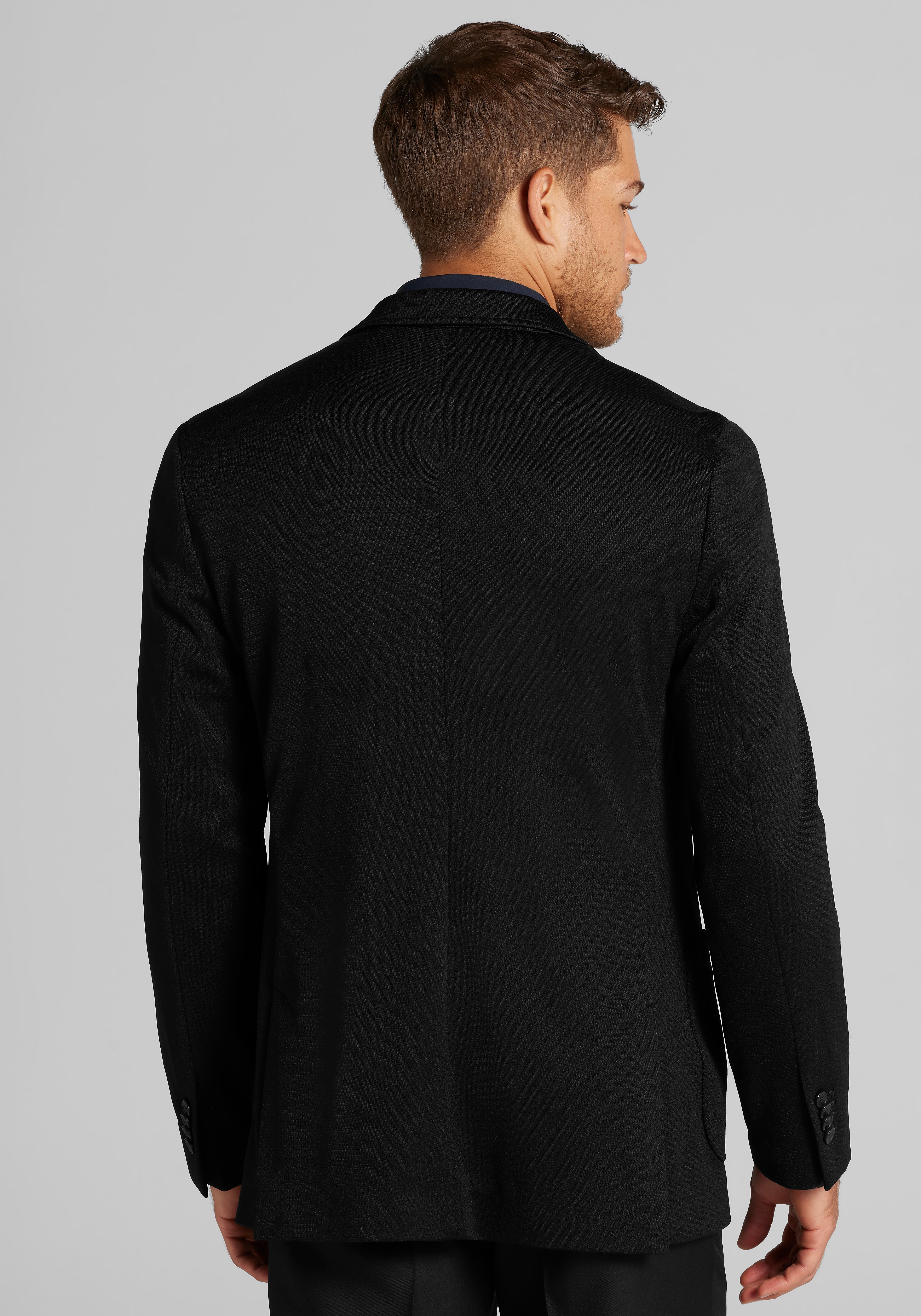 Traveler® Collection Tailored Fit Tech Knit Twill Soft Jacket CLEARANCE