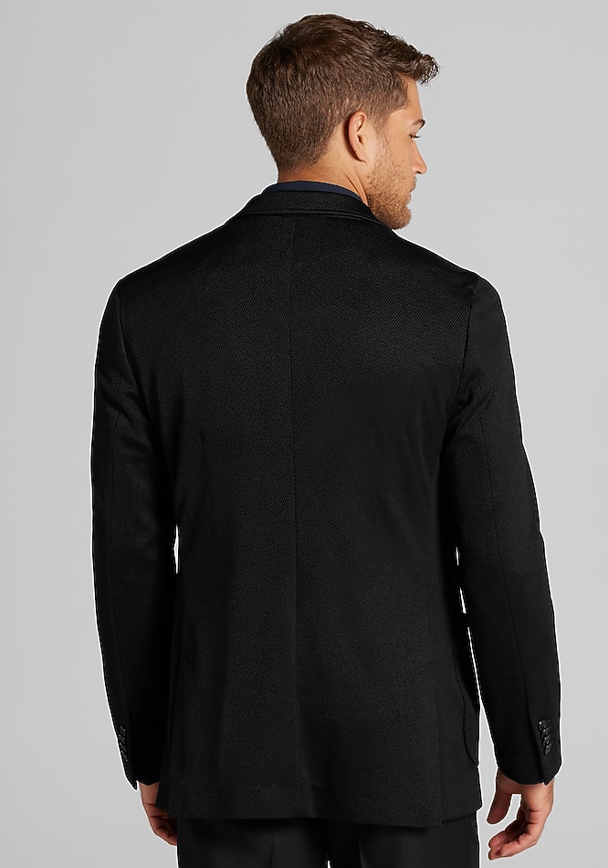 Traveler® Collection Tailored Fit Tech Knit Twill Soft Jacket