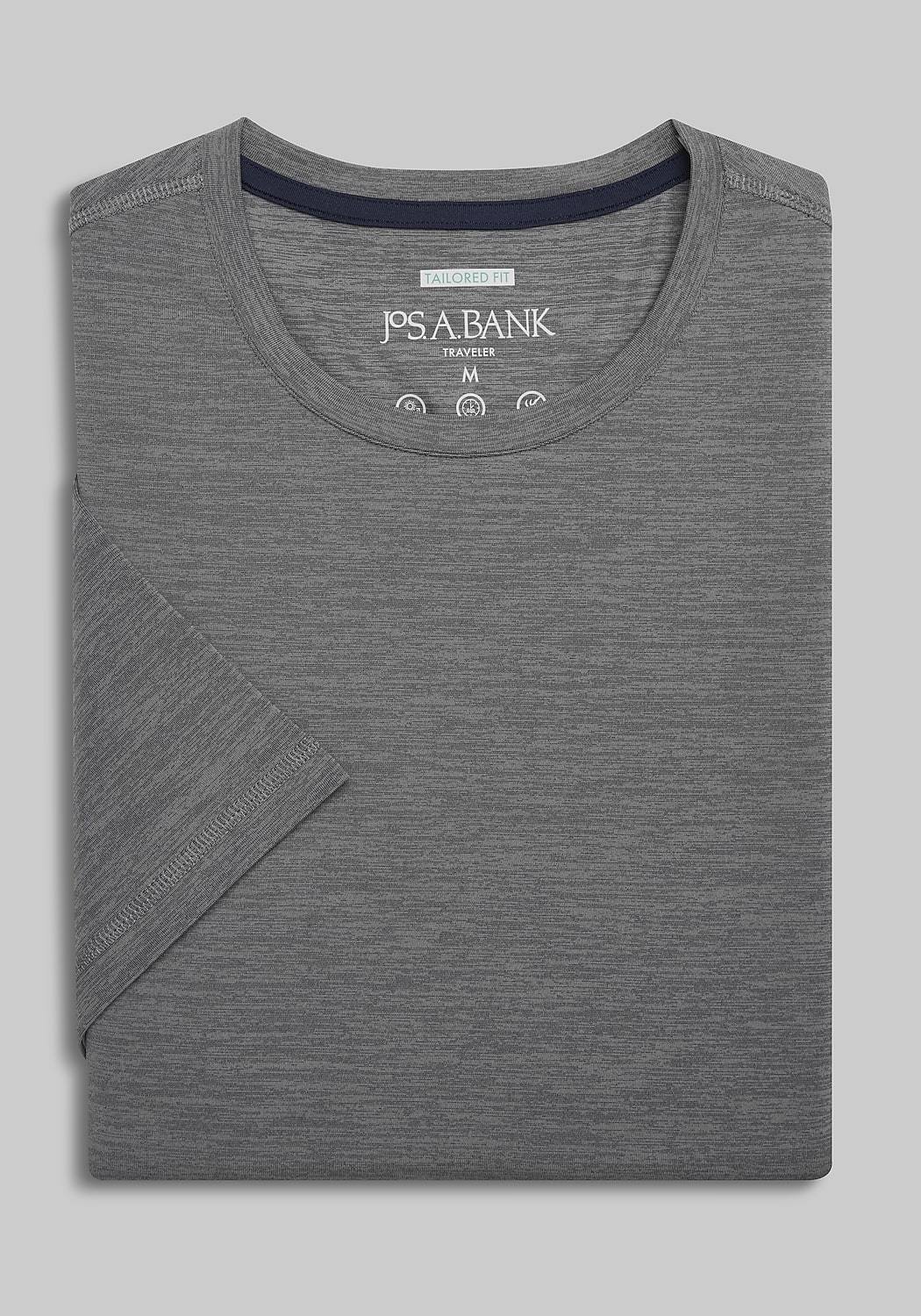 Traveler&reg; Collection Tailored Fit Performance Crew Neck Shirt CLEARANCE