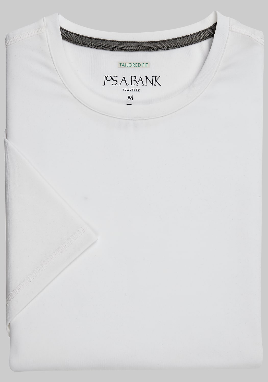 Traveler&reg; Collection Tailored Fit Performance Crew Neck Shirt - Big & Tall CLEARANCE
