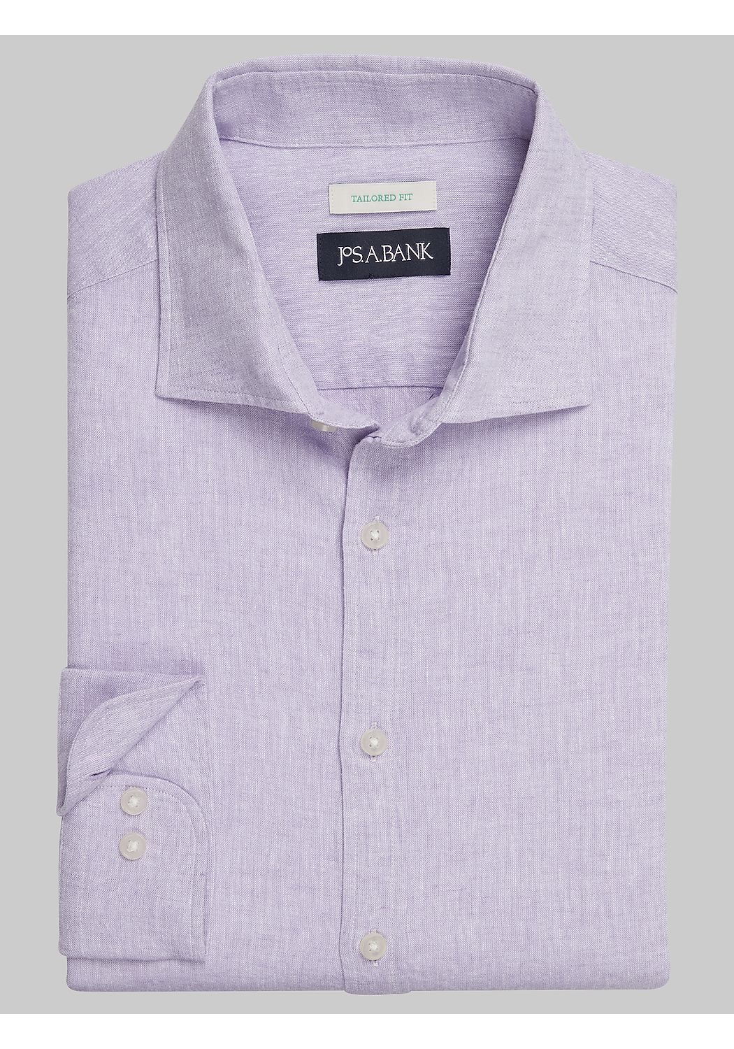 Jos. A. Bank Tailored Fit Linen Blend Sportshirt - Big & Tall CLEARANCE