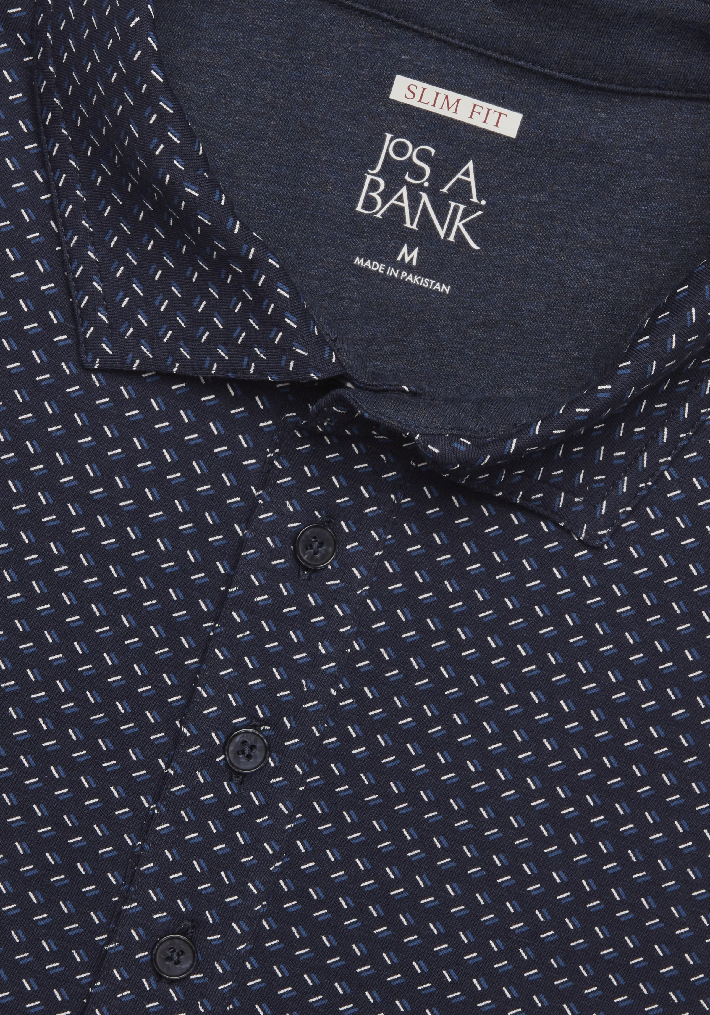 Jos. A. Bank Printed Comfort Stretch Polo CLEARANCE