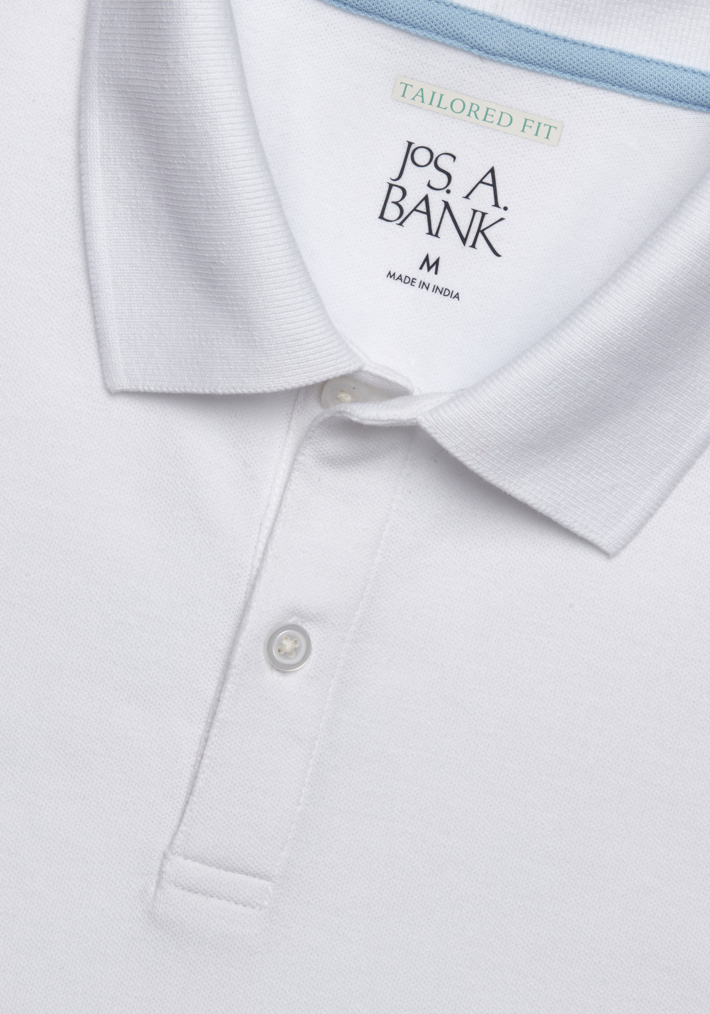 Jos. A. Bank Tailored Fit Pique Comfort Stretch Polo