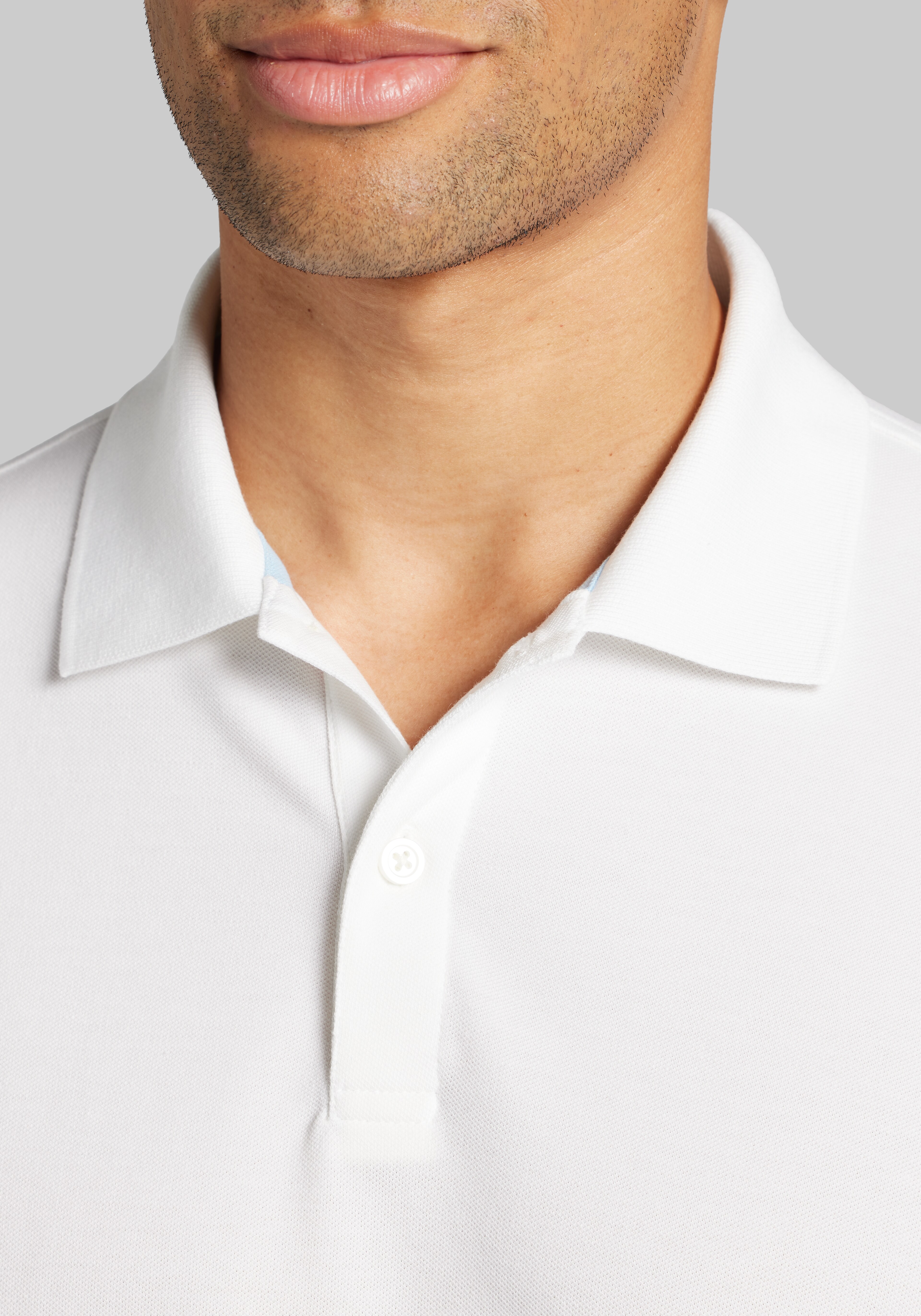 Jos. A. Bank Tailored Fit Comfort Stretch Pique Polo