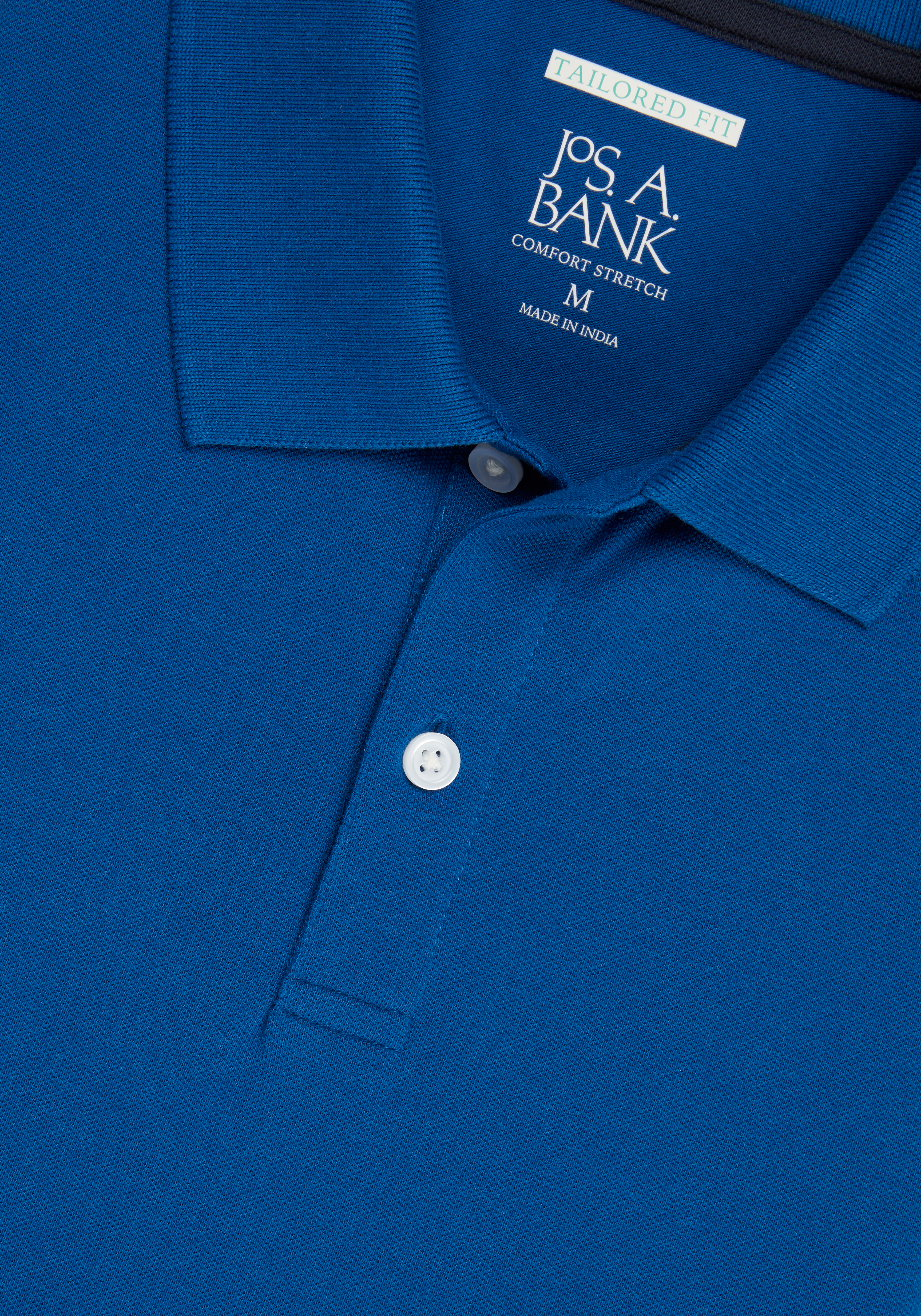 Jos. A. Bank Tailored Fit Pique Comfort Stretch Polo - Big & Tall CLEARANCE
