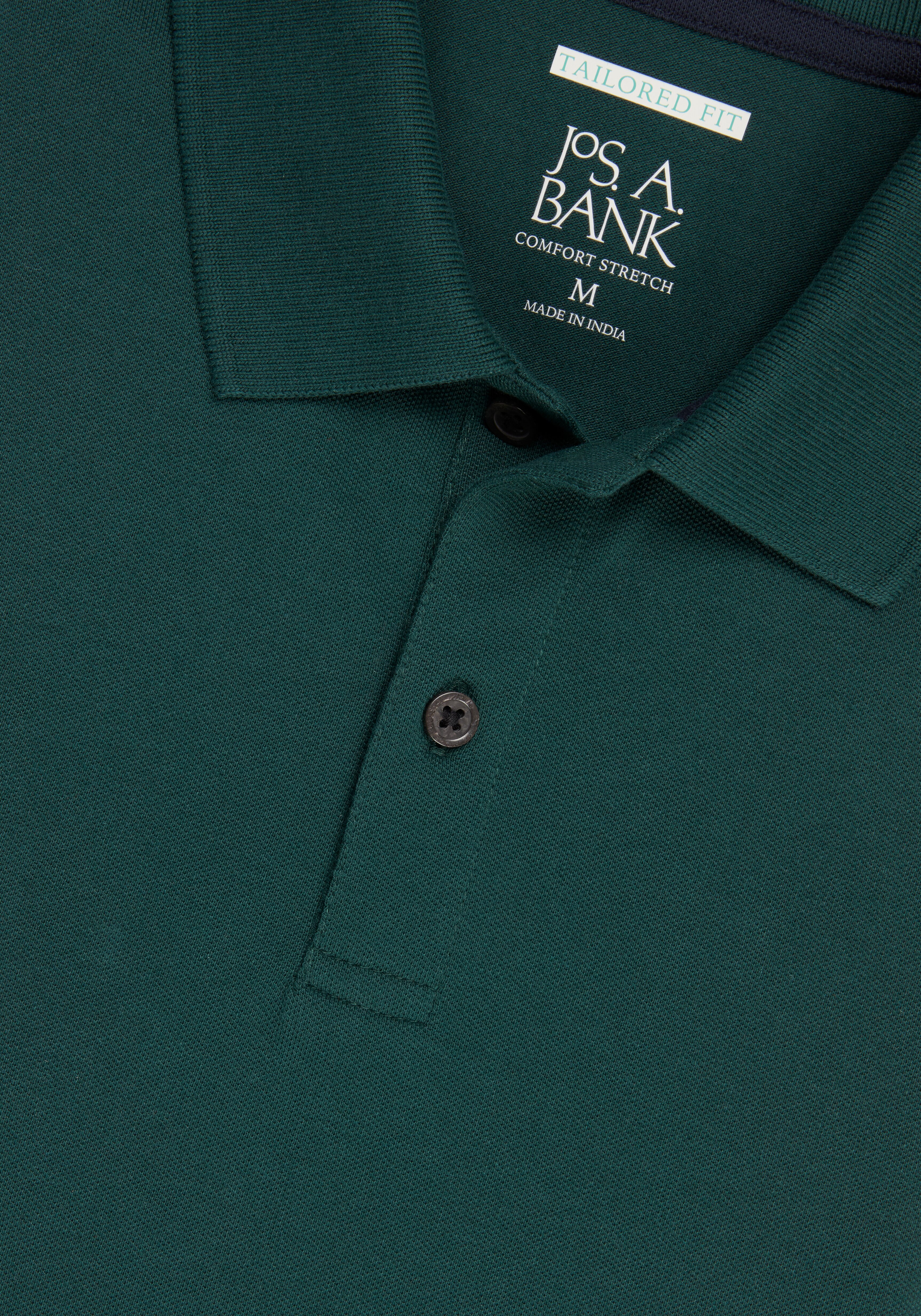 Jos. A. Bank Comfort Stretch Tailored Fit Pique Polo - Big & Tall CLEARANCE