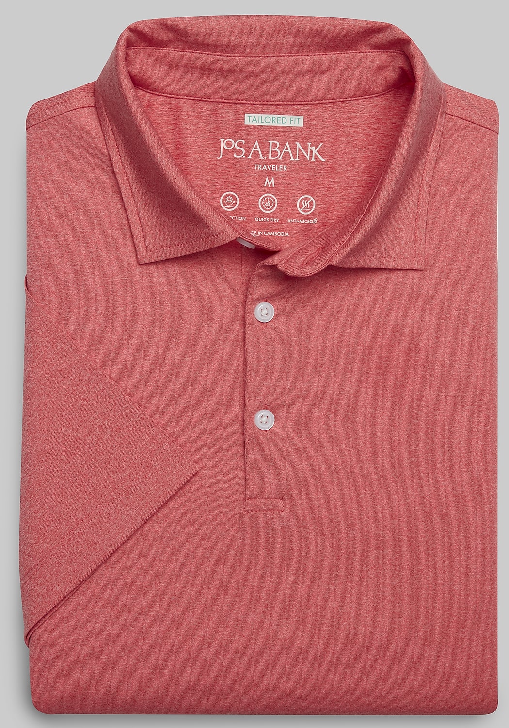 Traveler Performance Tailored Fit Golf Polo - Big & Tall CLEARANCE
