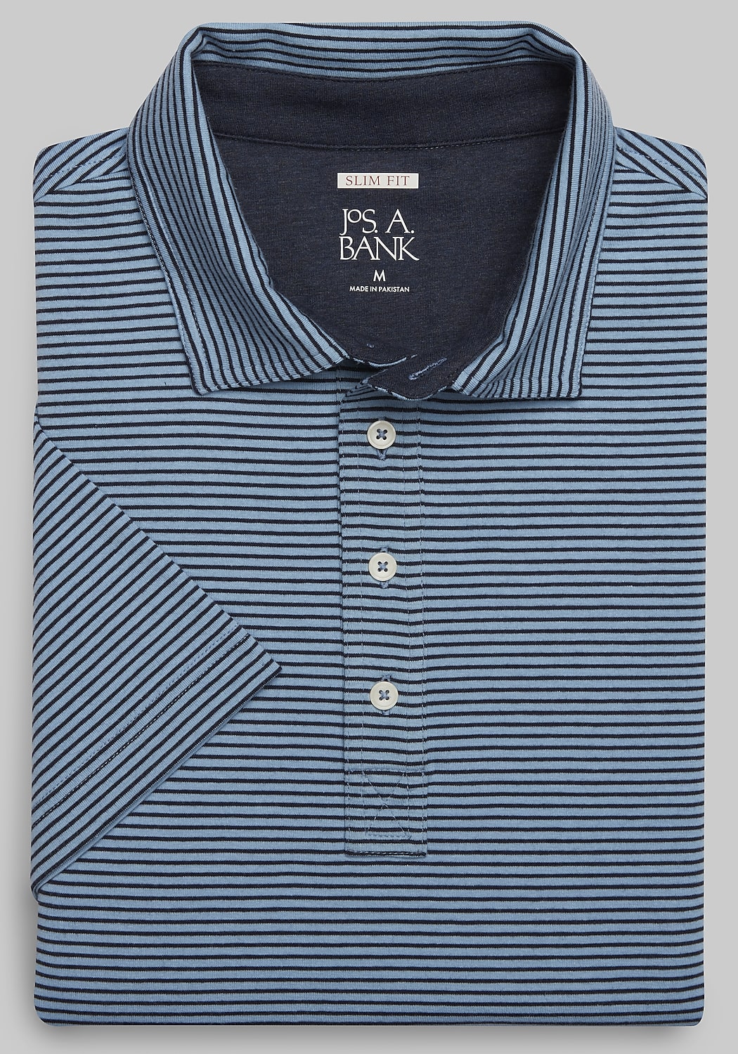 Traveler Collection Slim Fit Comfort Stretch Jacquard Polo CLEARANCE