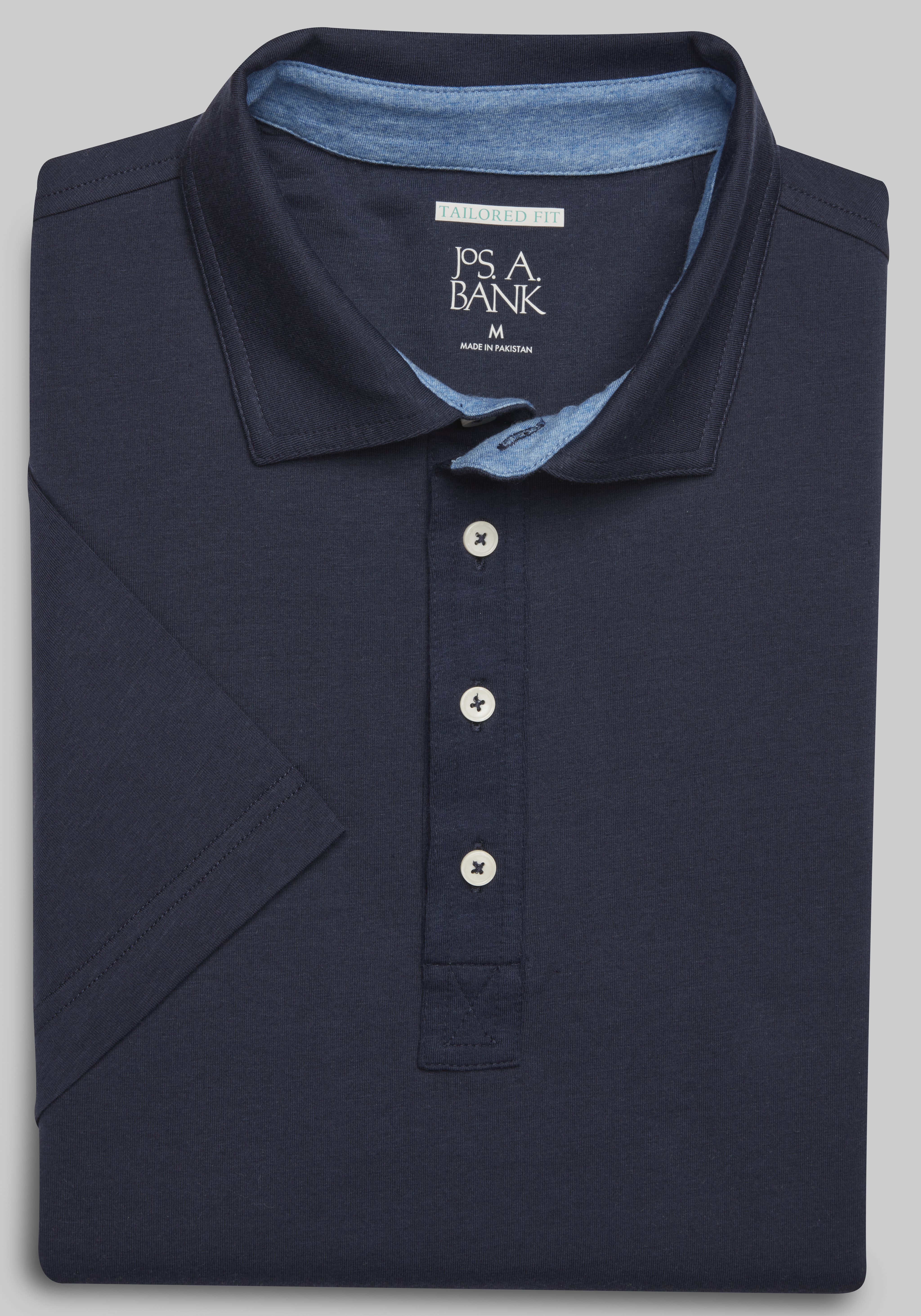 Men's Casual Tops, Jos. A. Bank Tailored Fit Comfort Stretch Polo Shirt - Big & Tall CLEARANCE - Jos A Bank