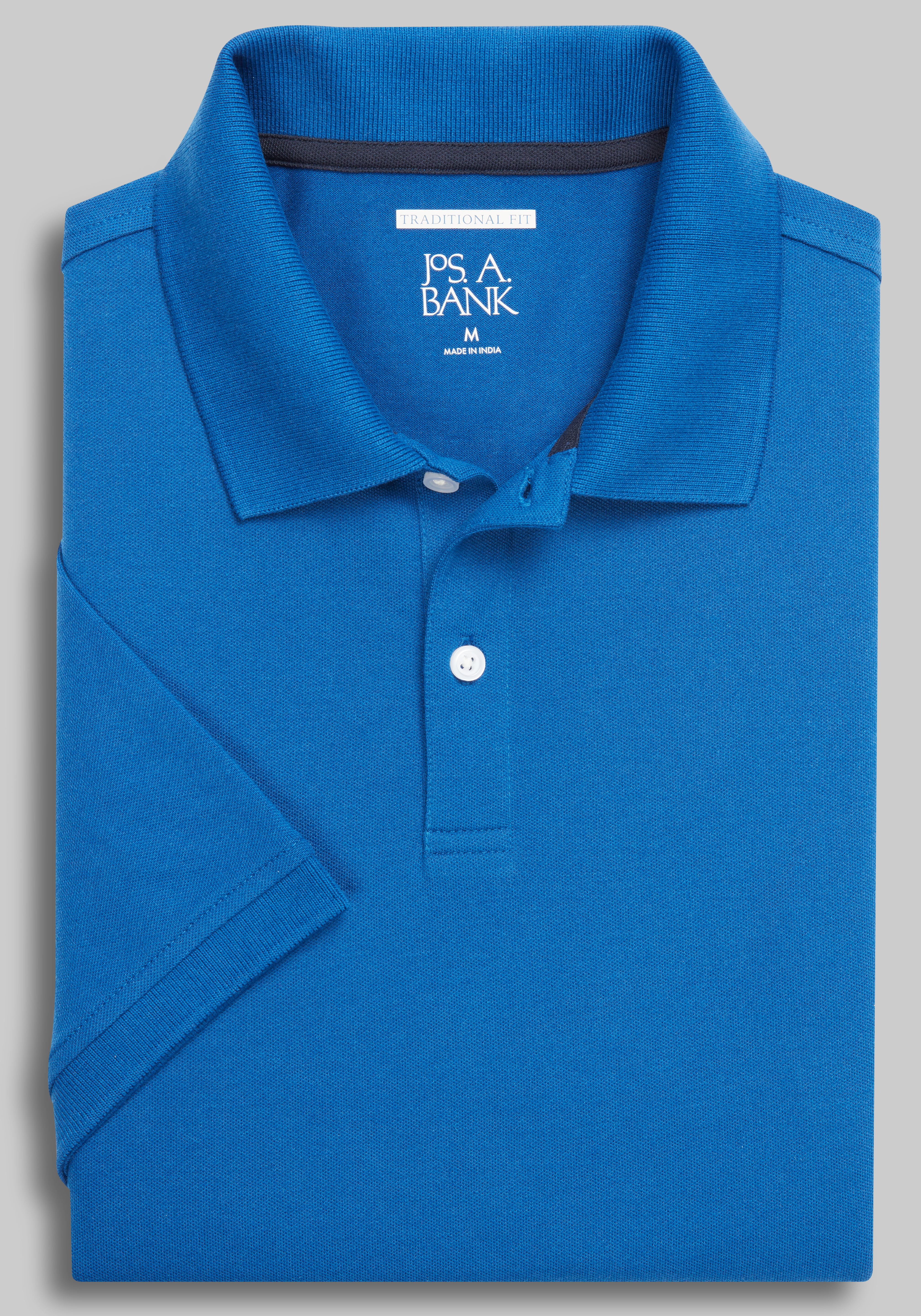 Men's CLEARANCE, Jos. A Bank Traditional Fit Comfort Stretch Pique Polo - Big & Tall CLEARANCE - Jos A Bank