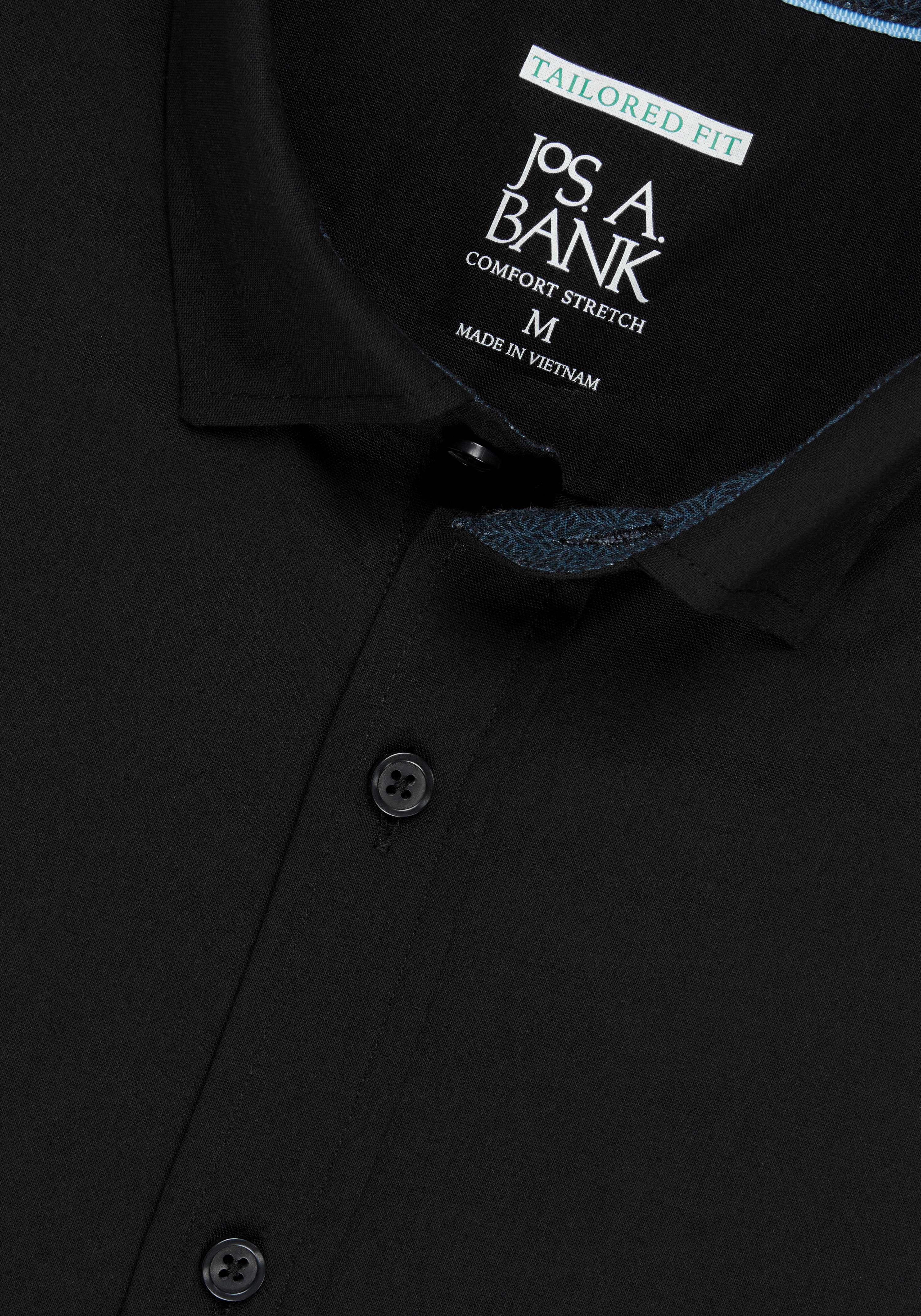 Jos. A. Bank Tailored Fit Solid Hybrid Sportshirt - Big & Tall CLEARANCE