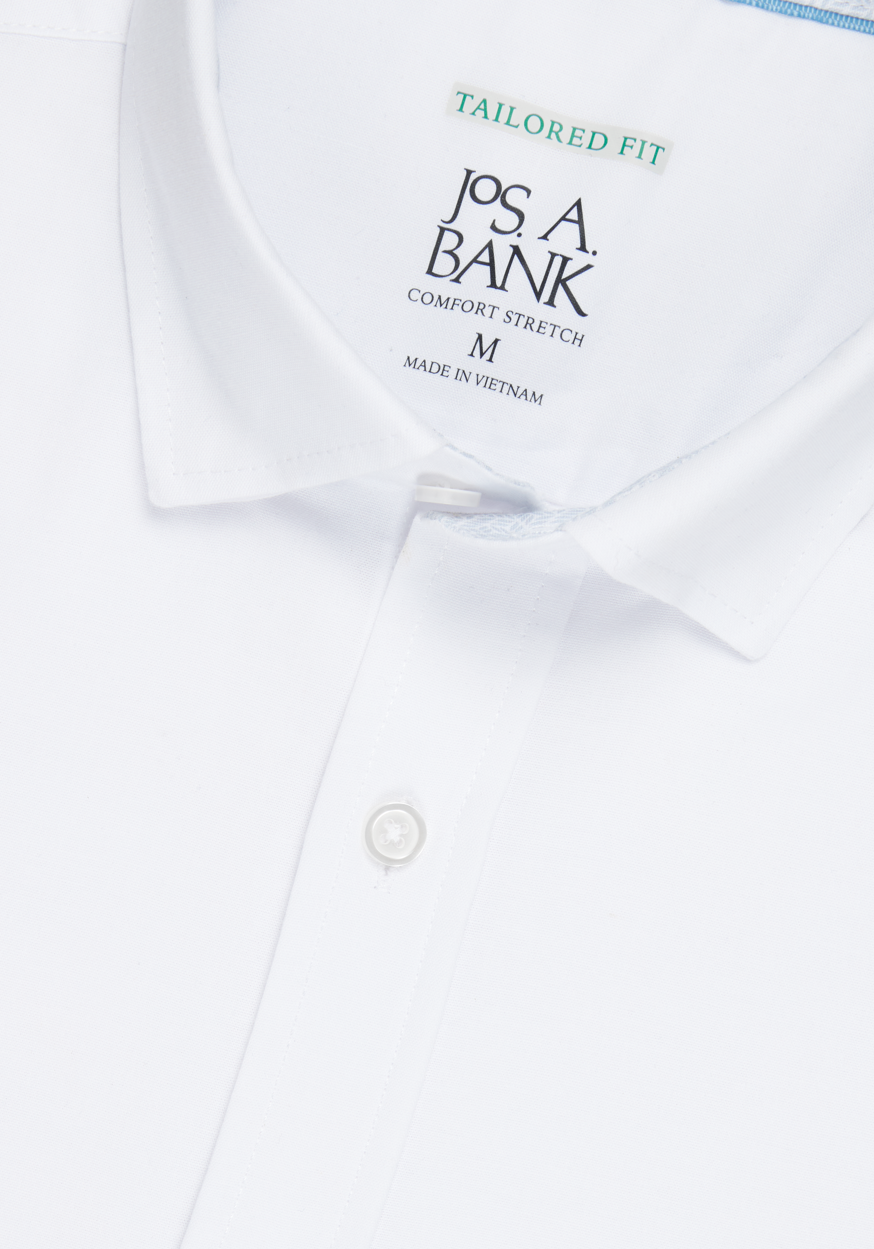 Jos. A. Bank Tailored Fit Solid Hybrid Button Up Shirt - Big & Tall CLEARANCE