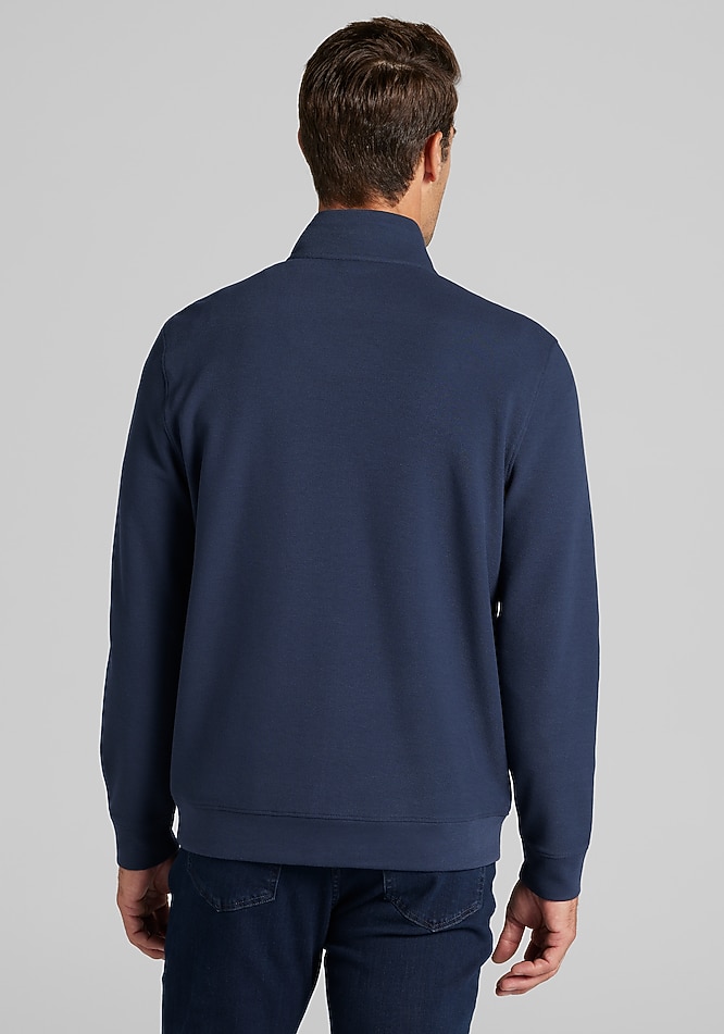 Jos. A. Bank Tailored Fit Knit Twill Full Zip Jacket CLEARANCE