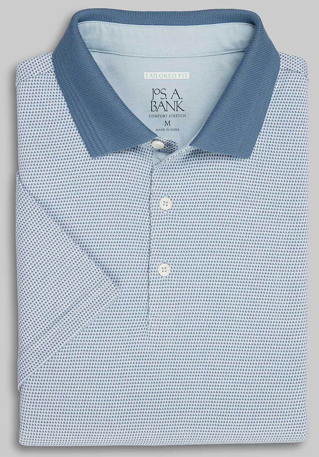 Jos. A. Bank Tailored Fit Jacquard Polo Shirt