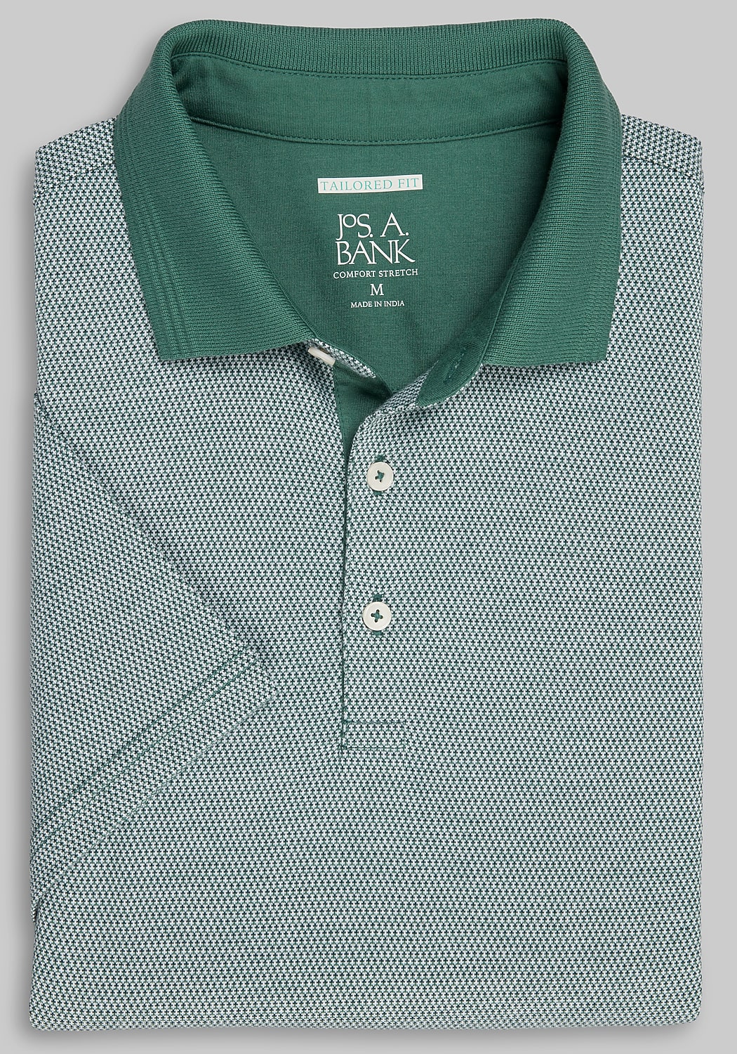 Jos. A. Bank Tailored Fit Jacquard Polo Shirt - Big & Tall