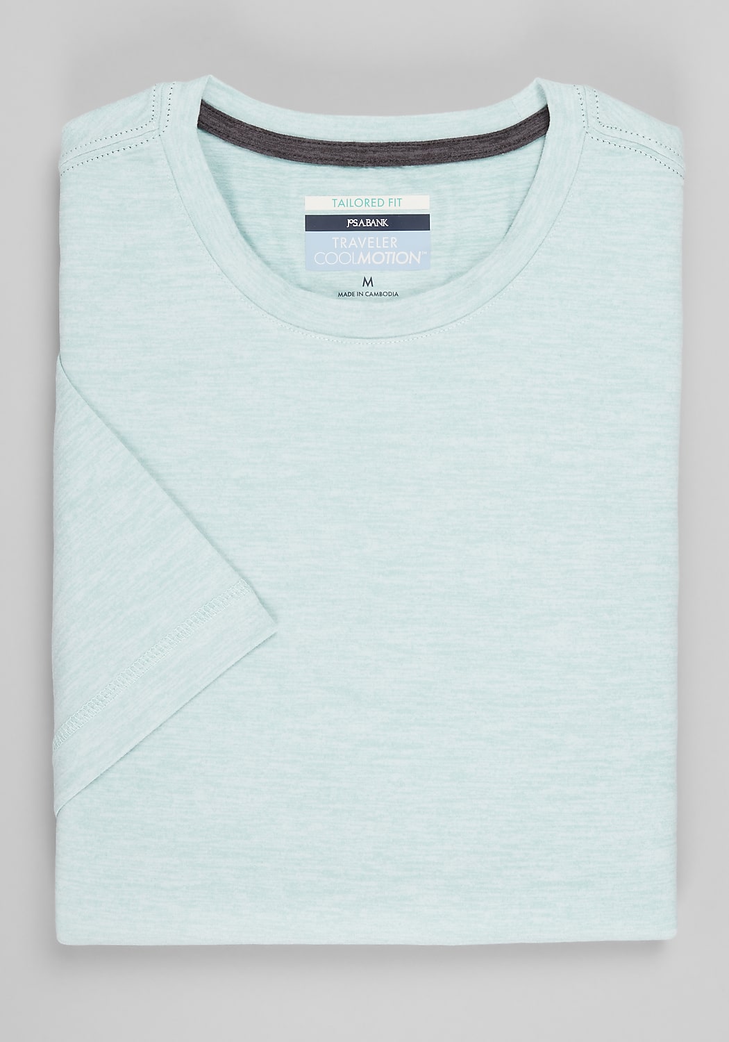 Traveler&reg; COOL<i>MOTION</i> Tailored Fit Crew Neck T-Shirt