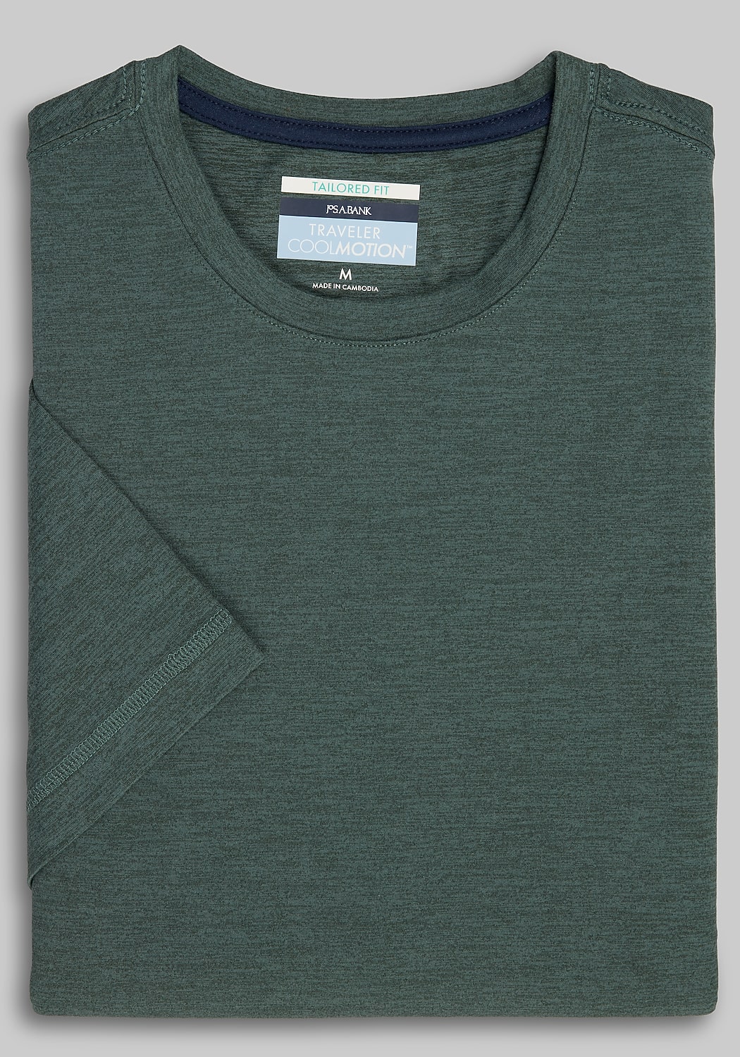 Traveler&reg; COOL<i>MOTION</i> Tailored Fit Crew Neck Shirt - Big & Tall CLEARANCE