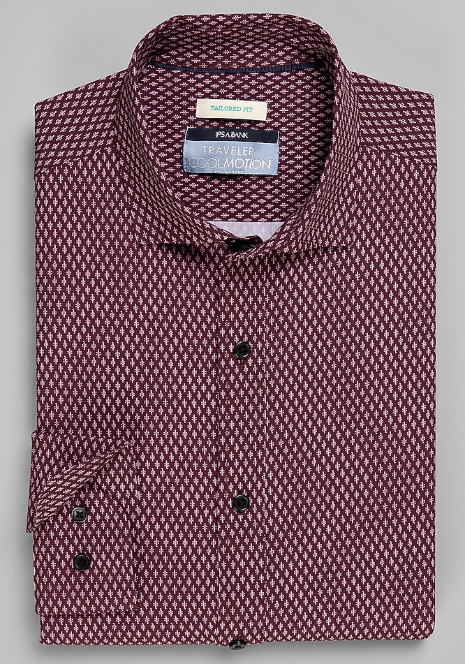 grape dress shirt OskarMD shirt