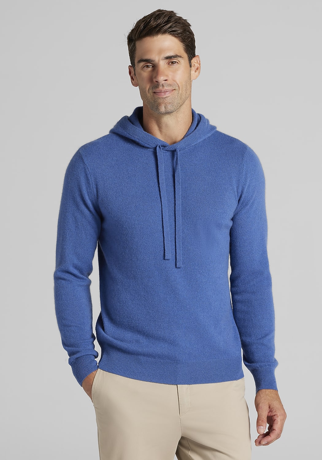Reserve Collection Tailored Fit Cashmere Pullover Hoodie - Big & Tall