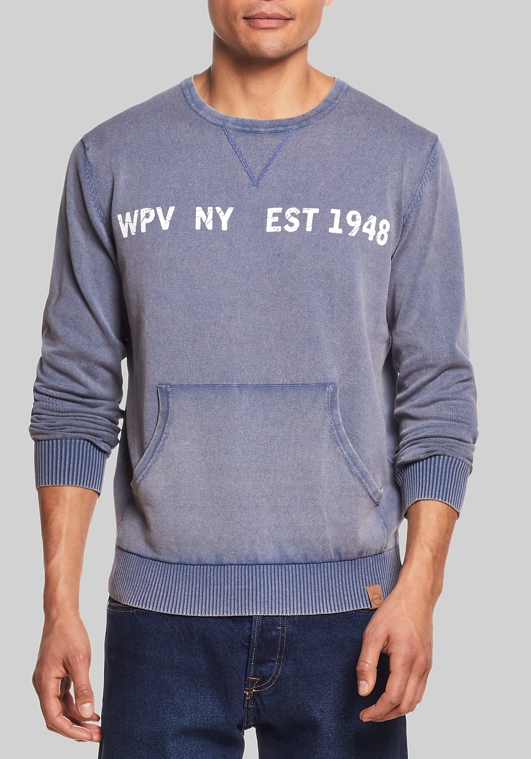 Weatherproof Vintage Logo Stonewash Sweater