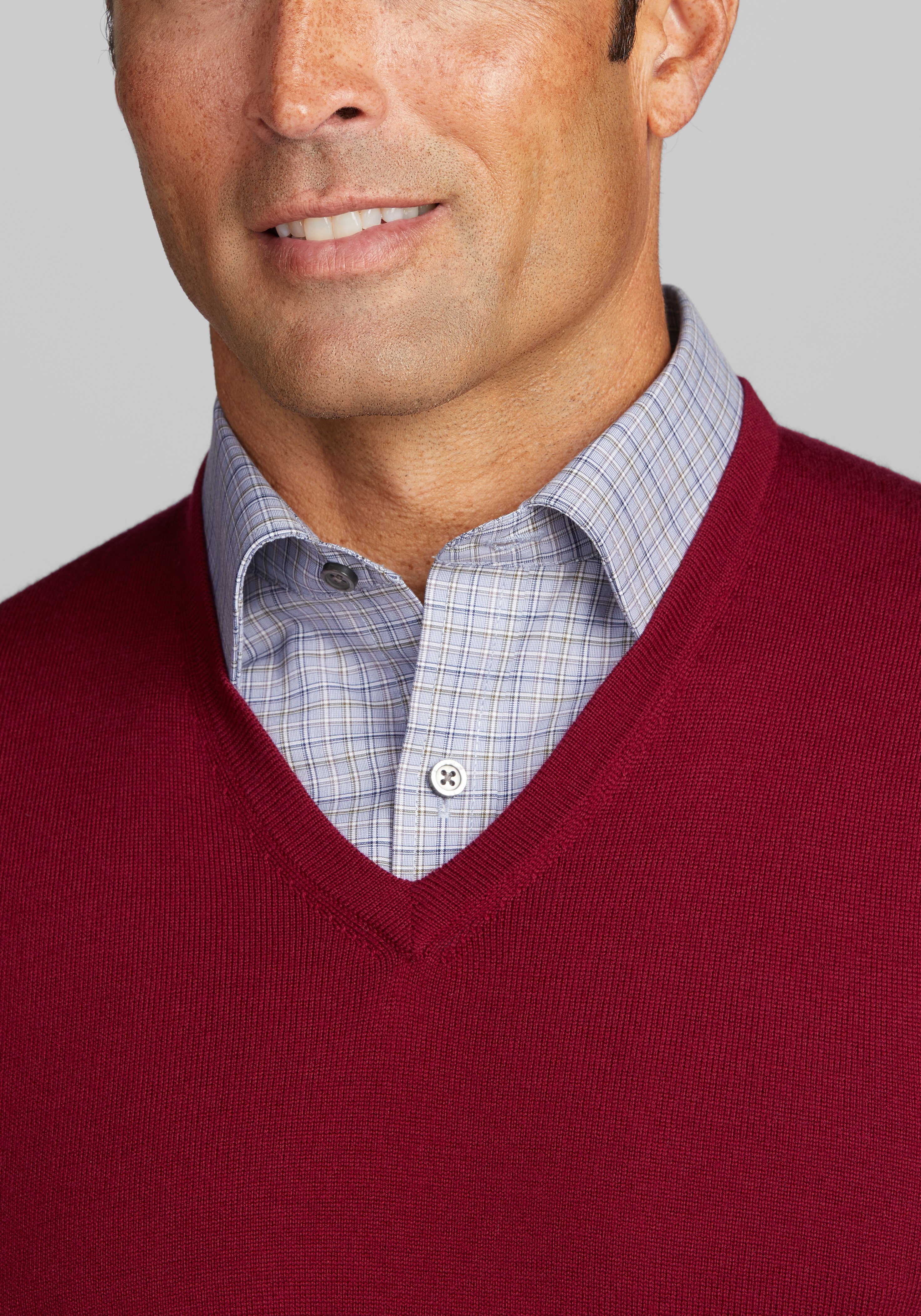jos a bank v neck sweaters