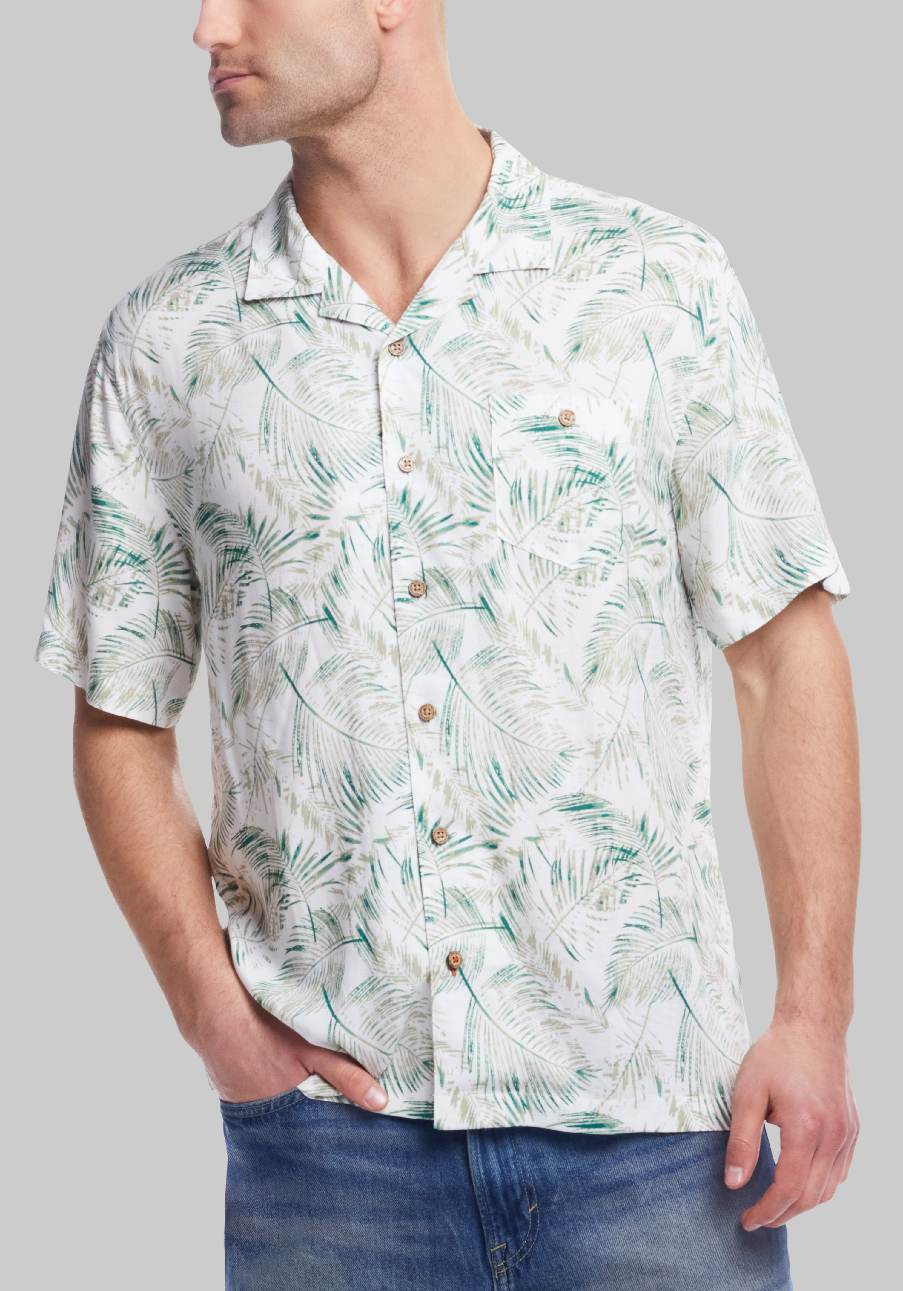 Weatherproof Vintage Traditional Fit Camp Shirt